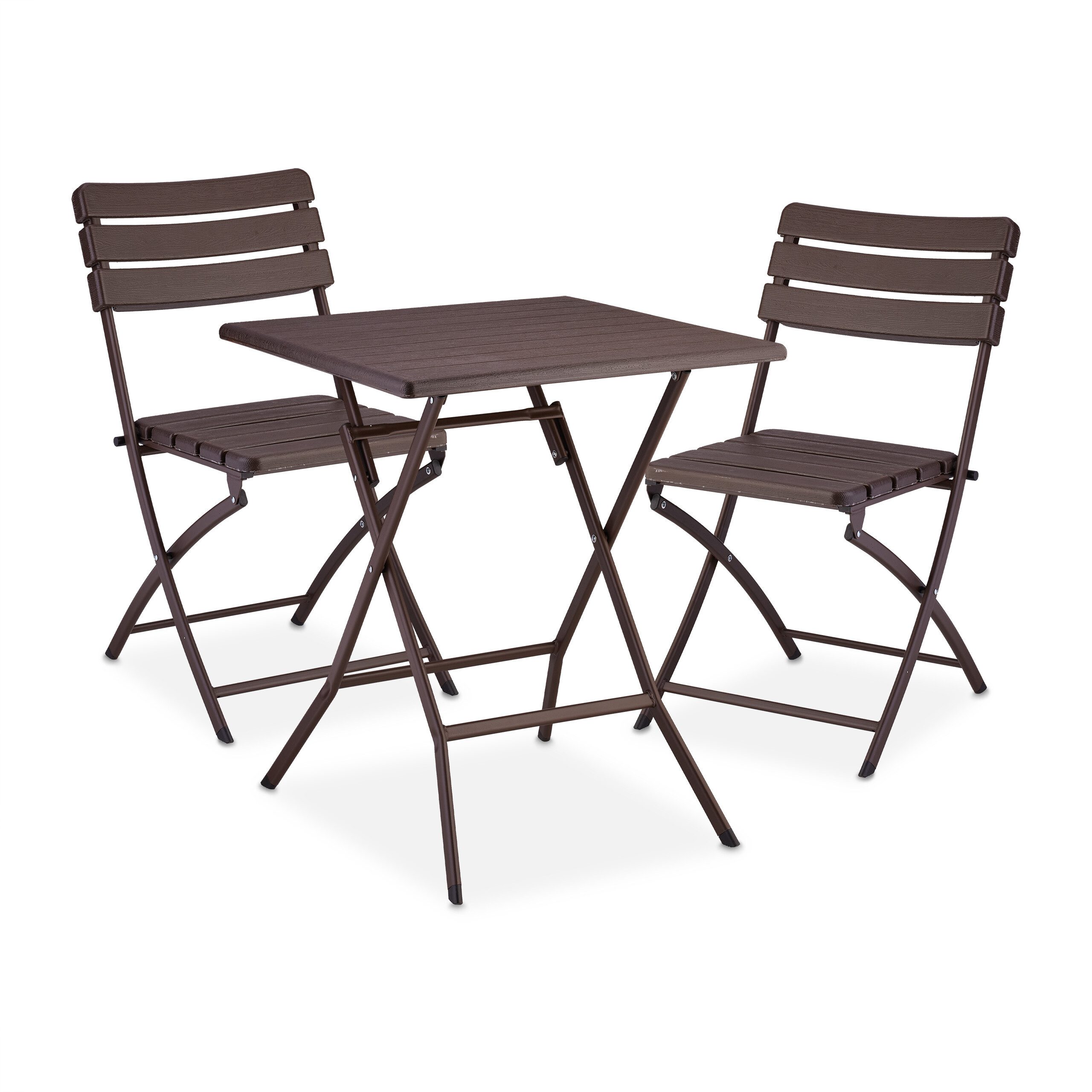 relaxdays Balkonset Balkonmöbel Set 3-teilig in günstig online kaufen