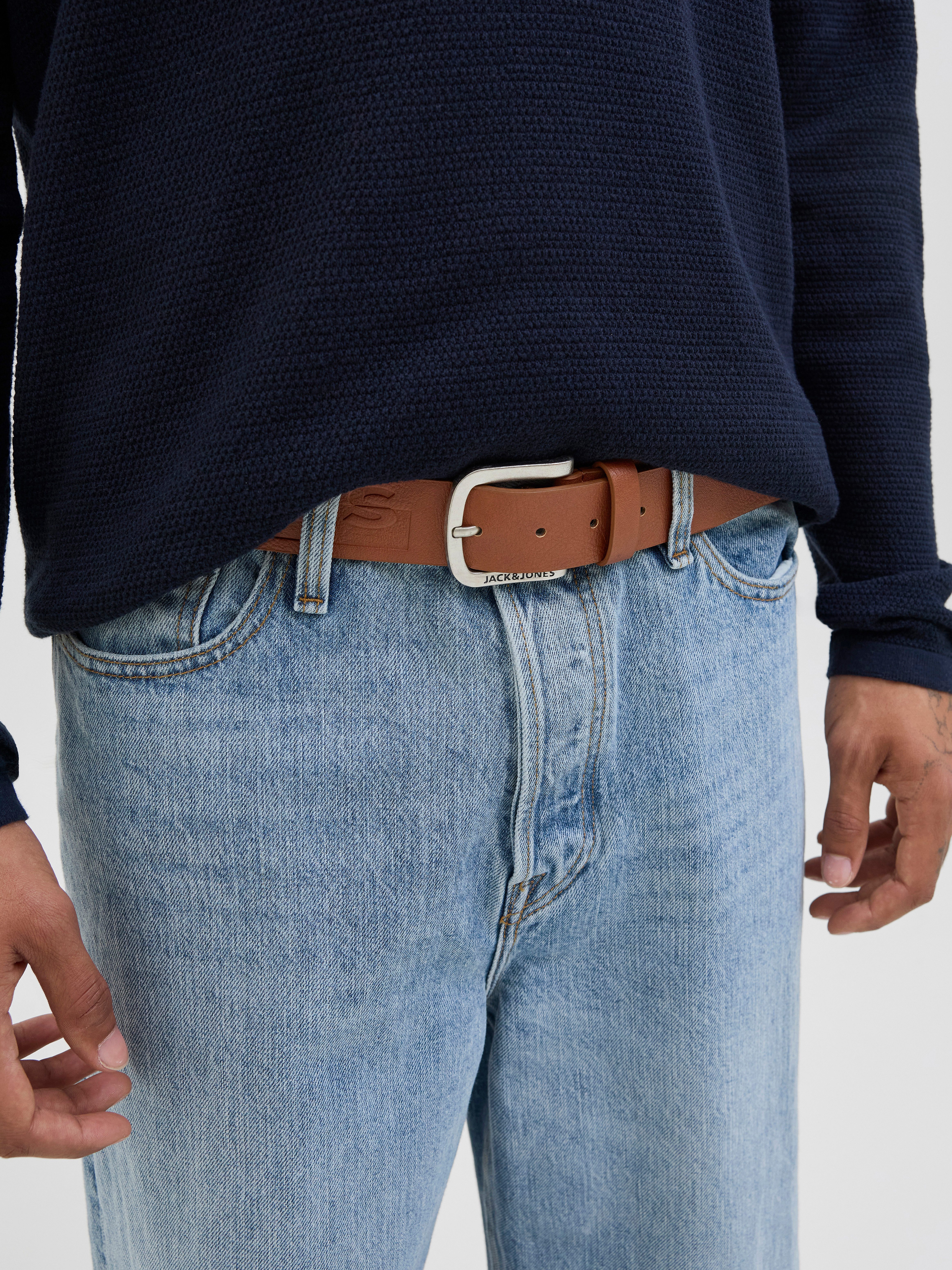 Jack & Jones Ledergürtel JACHARRY BELT NOOS günstig online kaufen