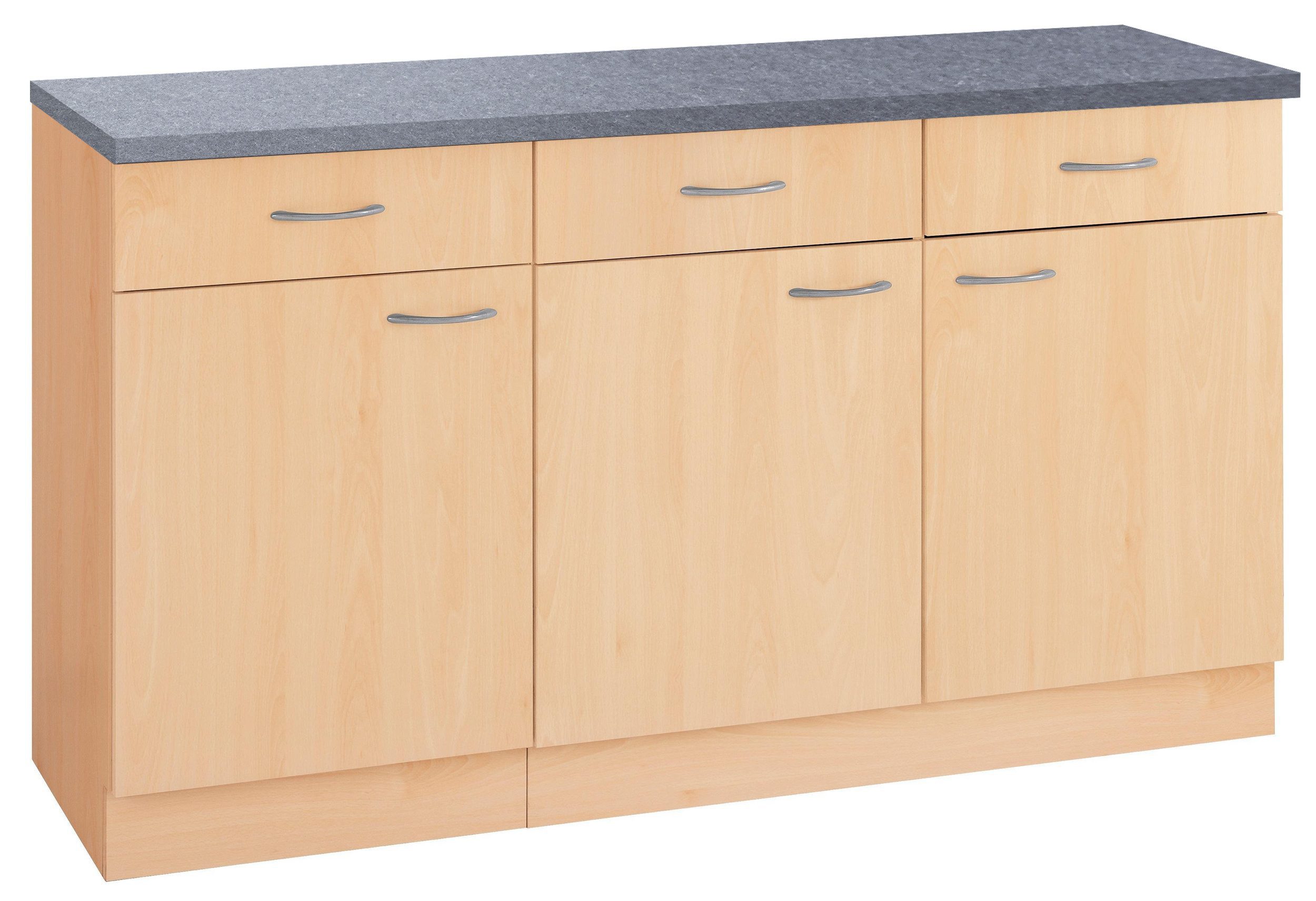 wiho Küchen Unterschrank Kiel 150 cm breit, 50 cm tief
