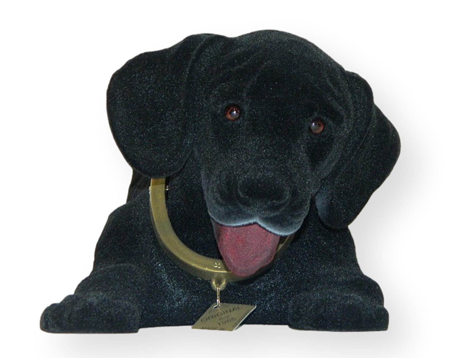 Rakso Oskar Schneider GmbH Dekofigur Labrador schwarz Wackelfigur H 13 cm groß Dekofigur mit Wackelkopf