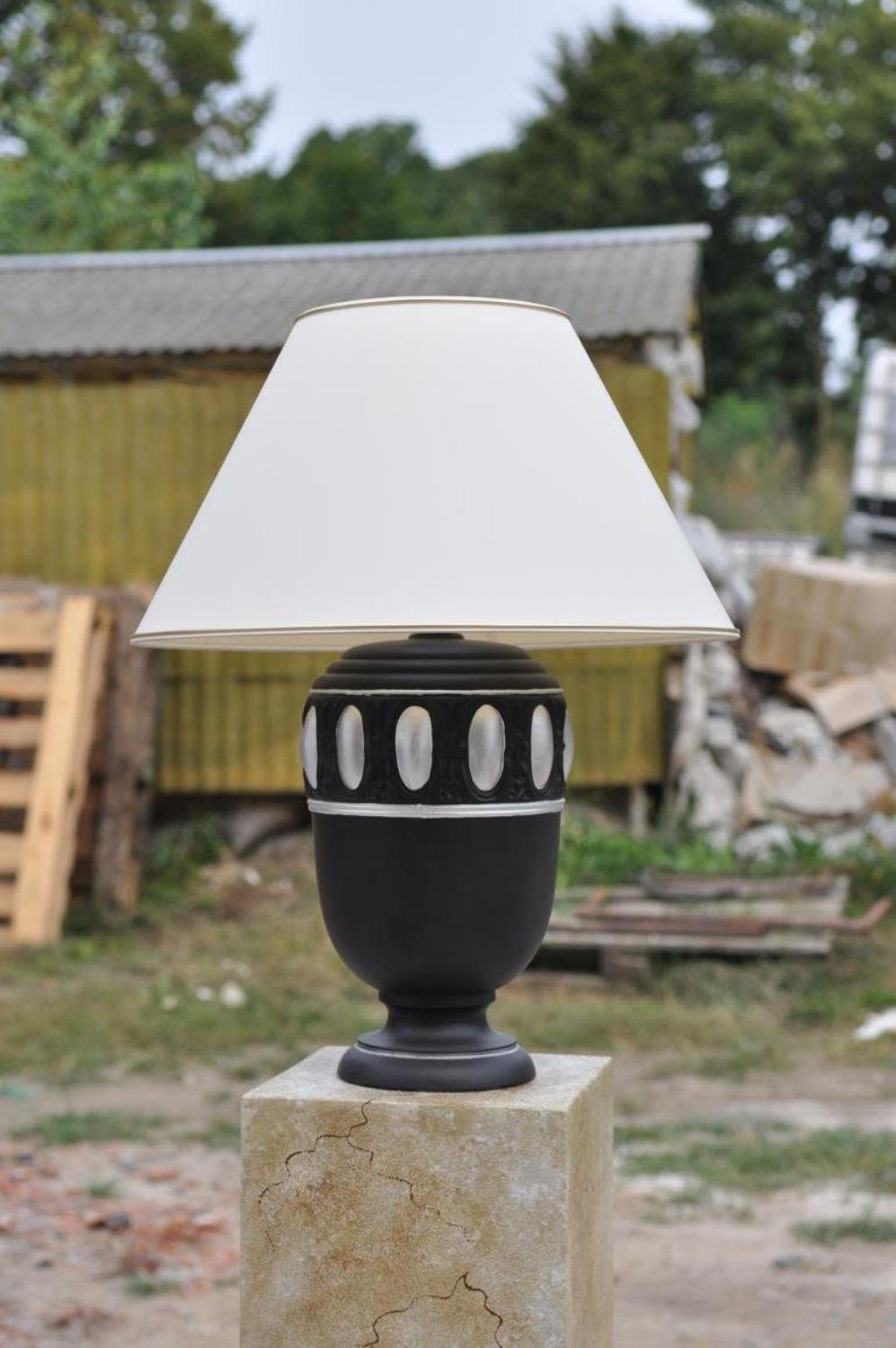 JVmoebel Dekoobjekt Design Lampe Deko Tisch 58cm Tischlampe Leuchte Klassische Lampen