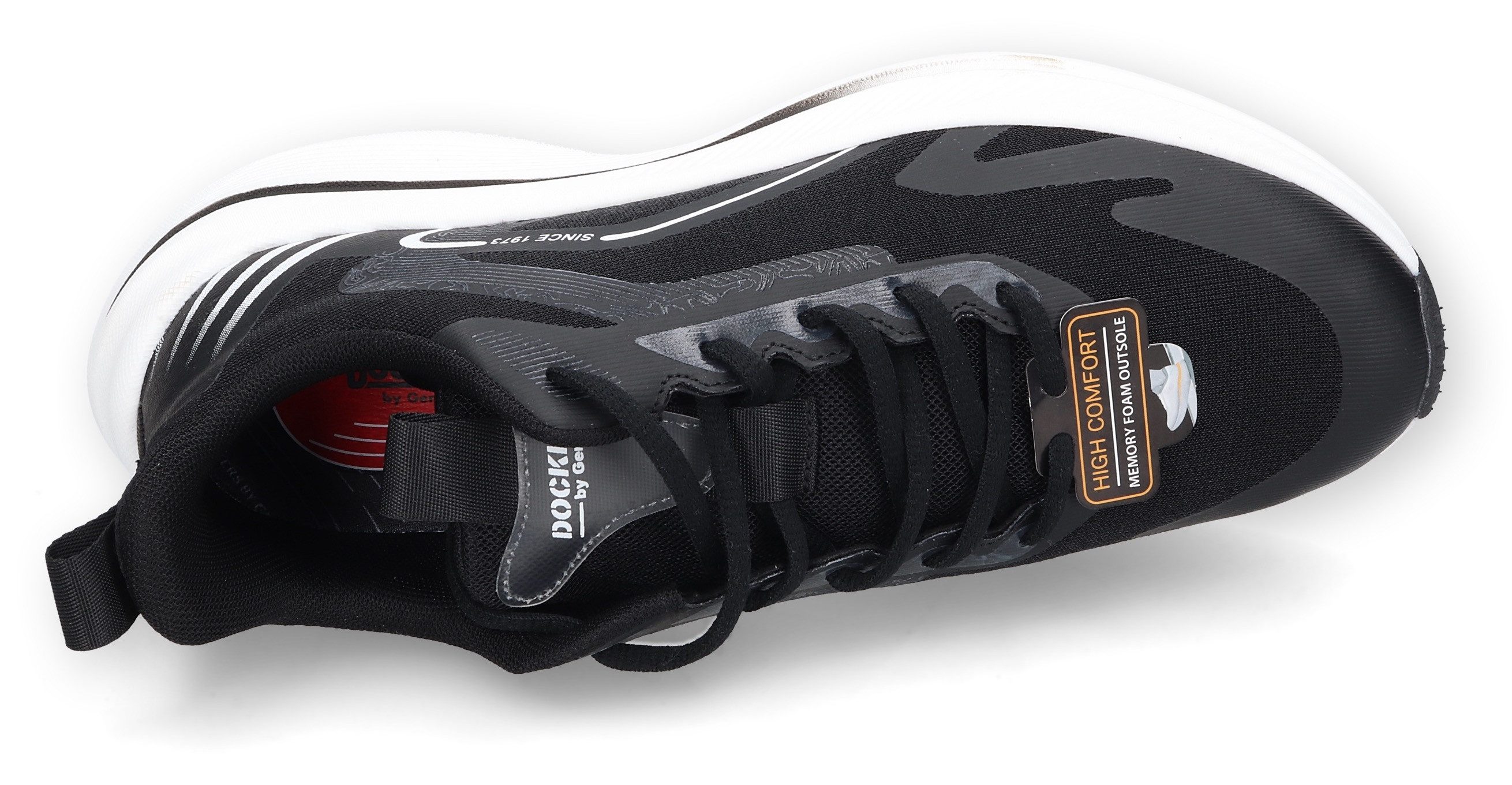 Dockers by Gerli Sneaker, Schnürschuh, Trainingsschuh, Freizeitschuh weich gepolstert