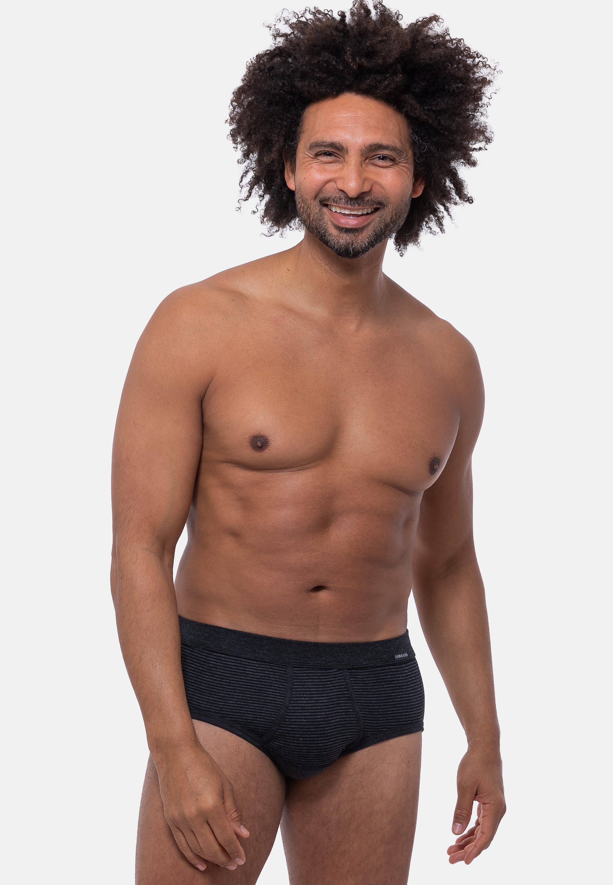 Ammann Slip 3er Pack Jeans Feinripp günstig online kaufen