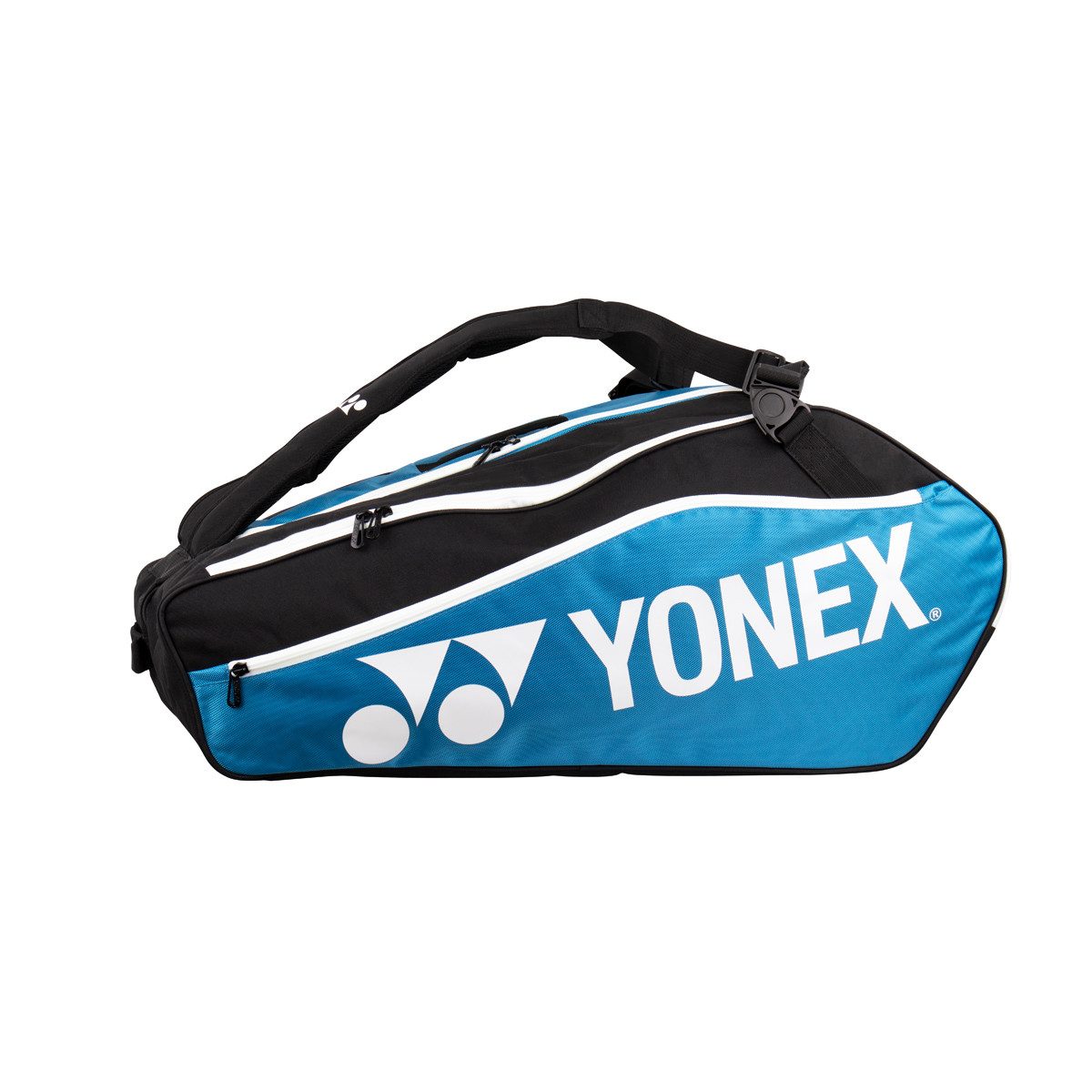 Yonex Sporttasche Racketbag Club Line (Schlägertasche, 3 Hauptfächer) #23 blau 12er