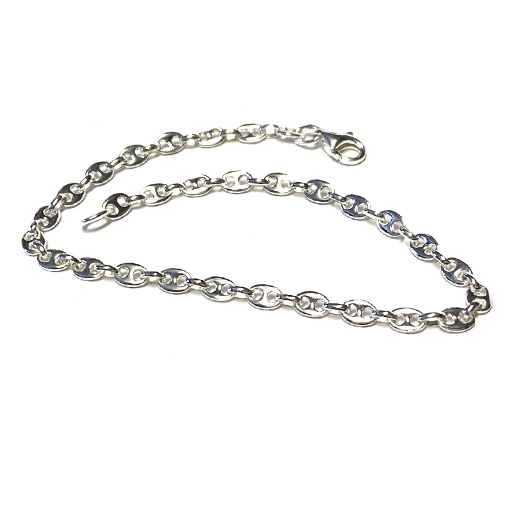 Silberarmband Schiffsanker 21cm