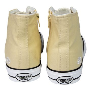Dockers by Gerli High Top Sneaker Canvas Sneaker mit Reißverschluss an Schaftinnenseite