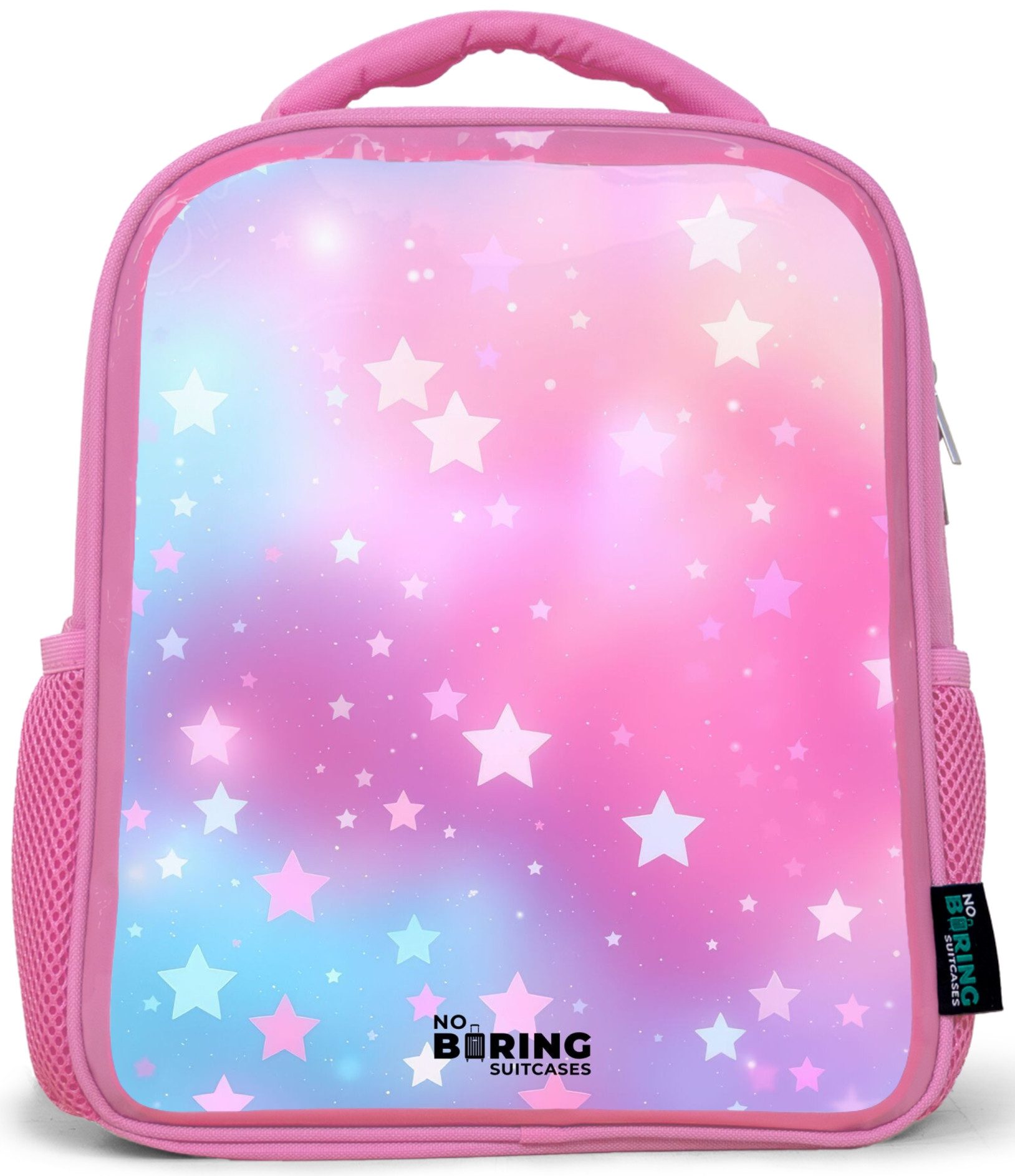 Rucksack Rosa - Sterne - Rosa - Blau
