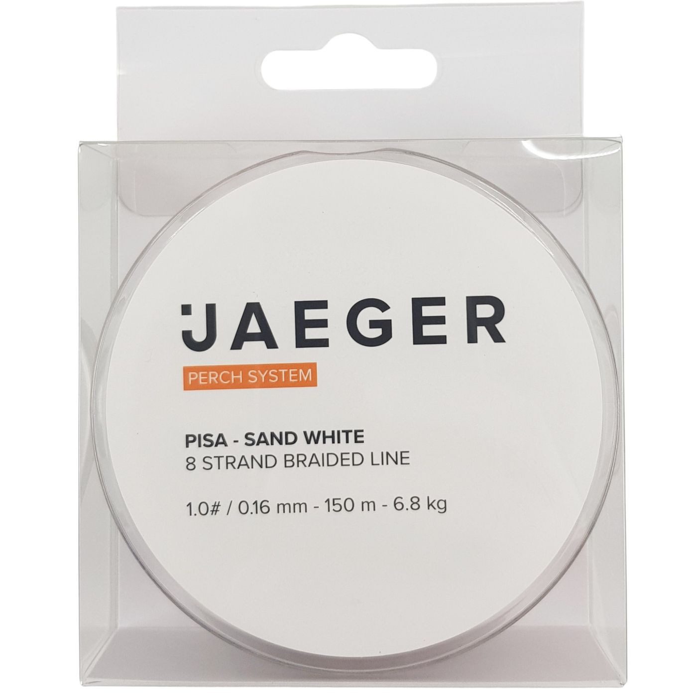 Jaeger Angelschnur Jaeger Fishing Geflochtene Schnur Pisa 0,16mm - 150m Spinnschnur, (150-St)