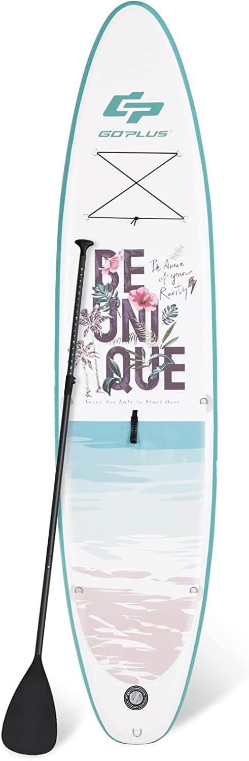 KOMFOTTEU SUP-Board Stand Up 320x76x15CM Board, Paddling