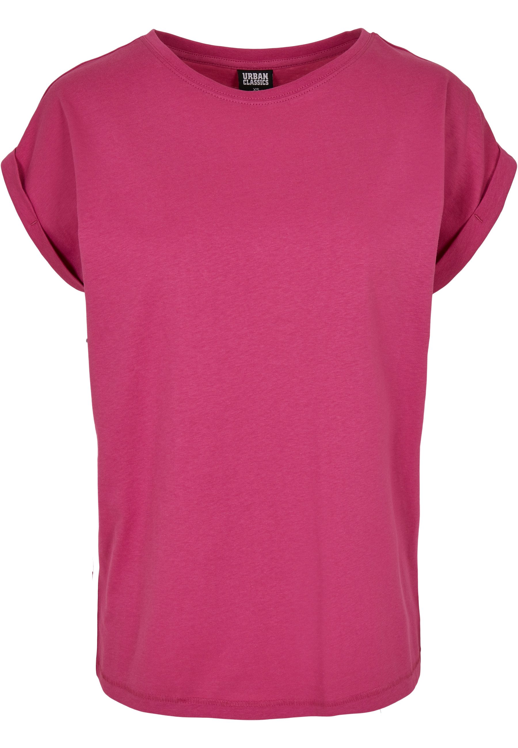 URBAN CLASSICS Kurzarmshirt Urban Classics Damen Ladies Extended Shoulder T günstig online kaufen
