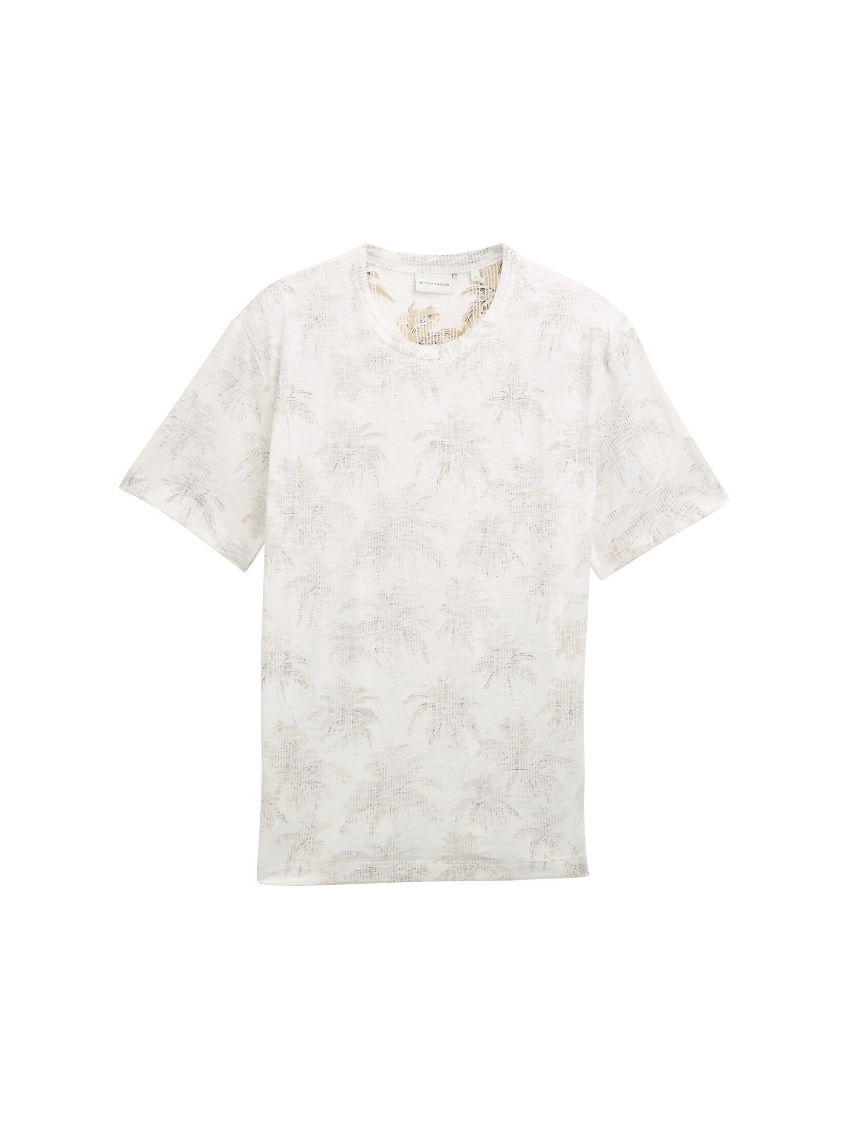 TOM TAILOR T-Shirt T-Shirt mit Palmen-Print günstig online kaufen