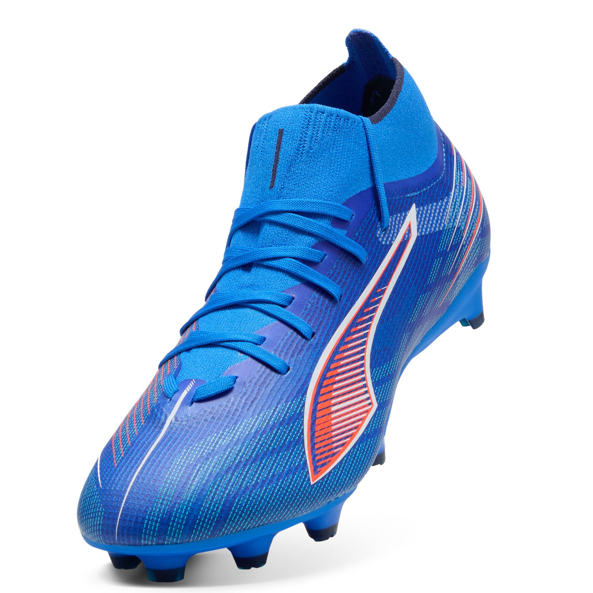 PUMA ULTRA 6 MATCH+ FG/AG Fußballschuh für Rasen- und Kunstrasenplätze, mit SPEEDSYSTEM Laufsohle