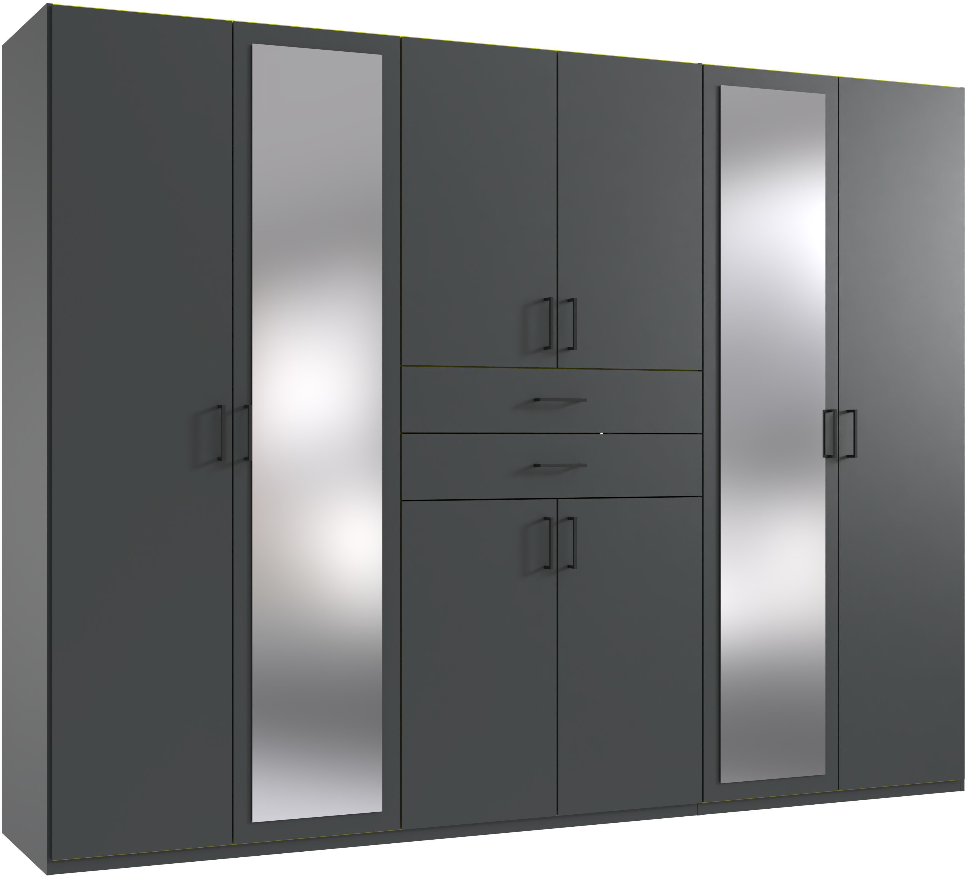 Wimex Kleiderschrank Diver Drehtürenschrank mit Spiegel, 180, 225 o. 270cm günstig online kaufen