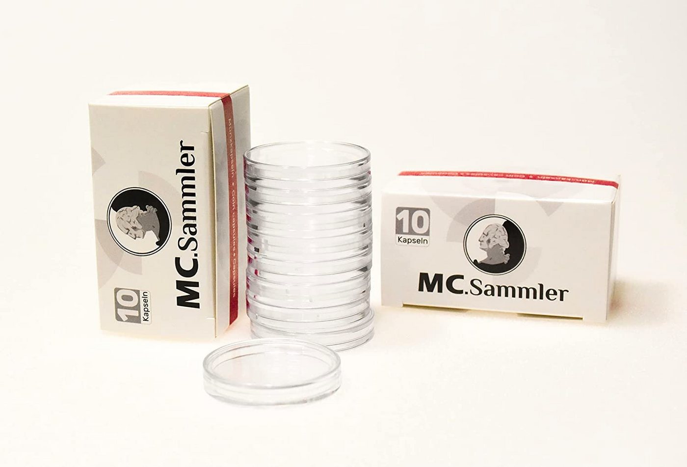MC.Sammler Kapselhalter 10 Stück Münzkapseln 32,5mm
