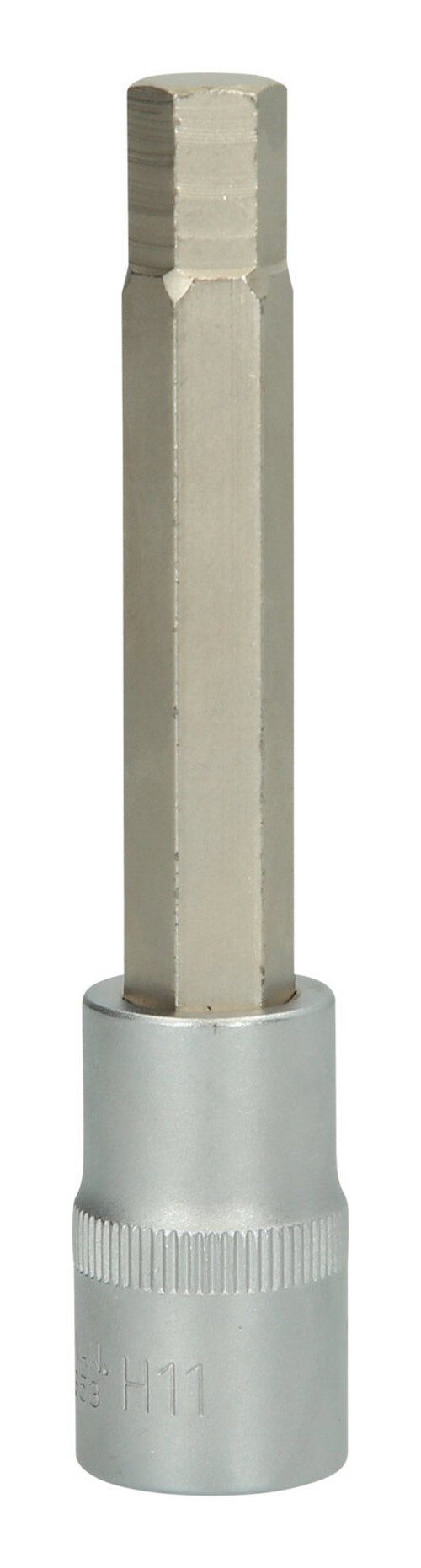 KS Tools Sechskant-Bit, 1/2" Stecknuss Innensechskant, lang, 11 mm