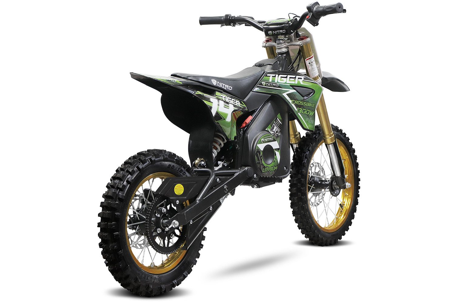 Smarty Crossrad E-Dirtbike 1300W Tiger Lithium 13Ah 14/12 Brushless DLX