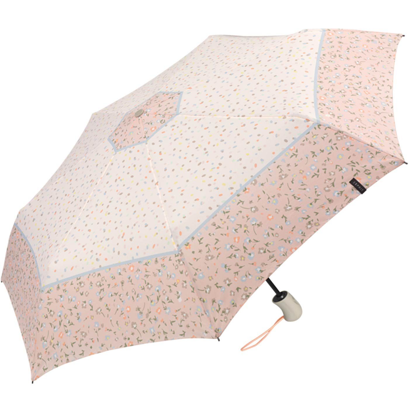 Esprit Taschenregenschirm »Damen Easymatic Light Auf-Zu Automatik  Potpourri«, stabil und praktisch, mit verspielten Blumenmustern online  kaufen | OTTO