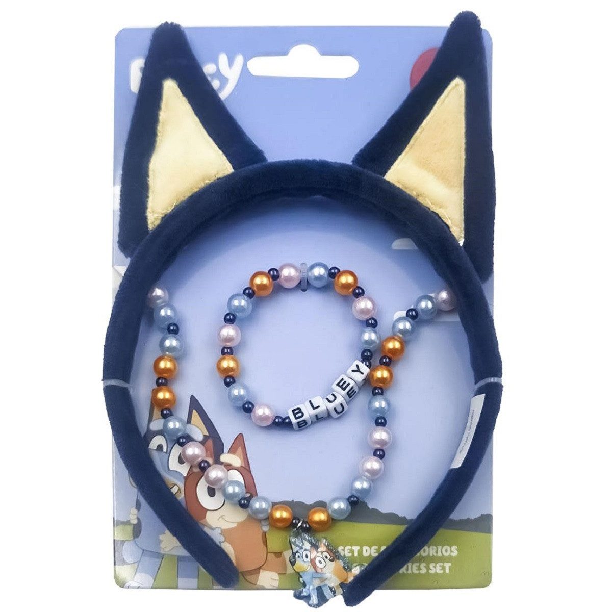Cerda Haarband Bluey 3D Haar-Accessoire Kinder Haarband für Kindergarten & Freizeit