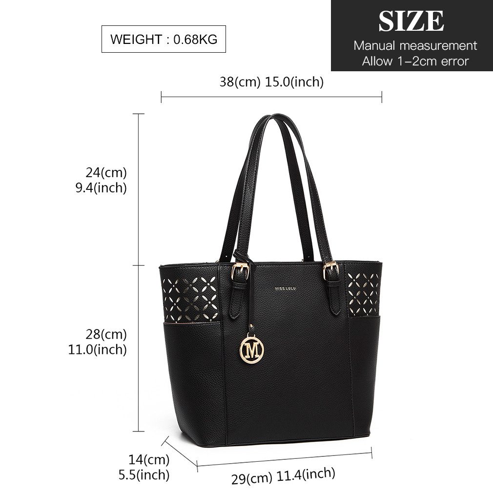 Miss Lulu Handtasche Damen Shopper Schultertaschen günstig online kaufen