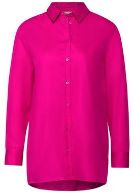 STREET ONE Longbluse Street One Longbluse in Unifarbe in Lavish Pink (1-tlg) Nicht Vorhanden