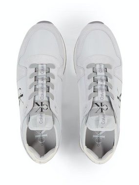 Calvin Klein Jeans RUNNER SOCK LACEUP NY-LTH Slip-On Sneaker mit elastischem Einstieg, Freizeitschuh, Halbschuh, Schlupfschuh