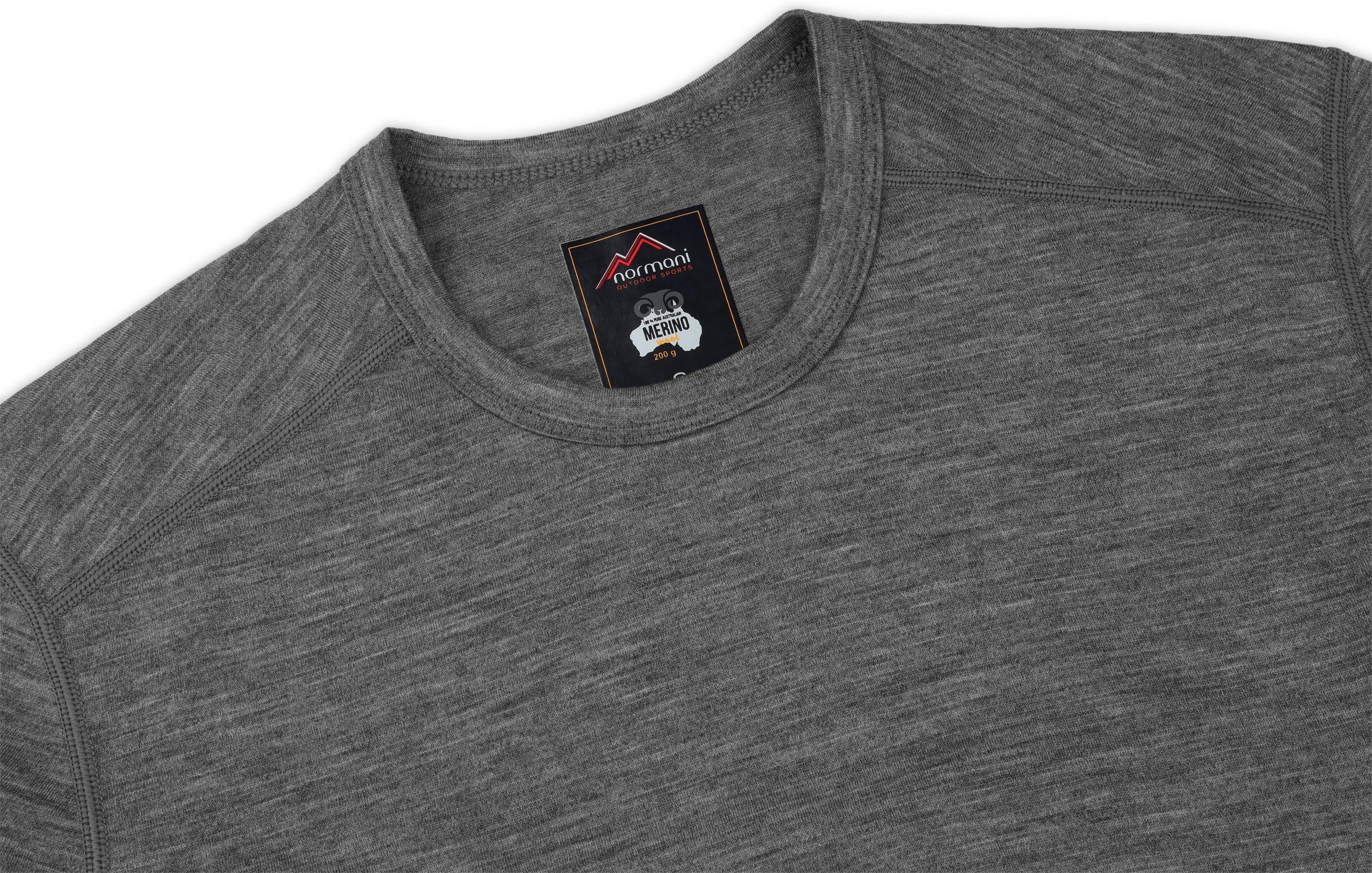 Thermounterhemd Herren Merino-Set T-Shirt und Unterhose