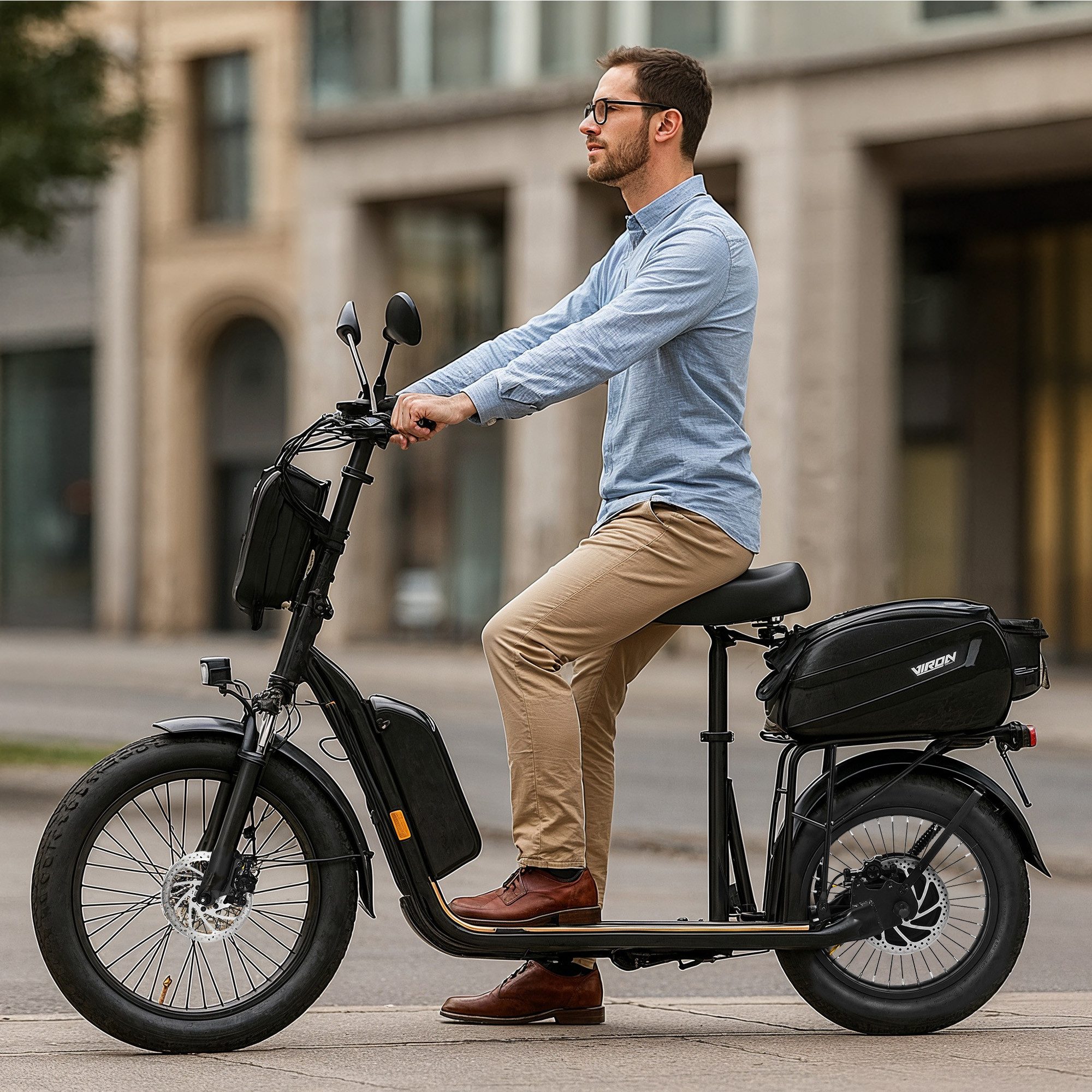 Viron E-Scooter XI-1500-EEC with road approval (ABE), electric scooter, electric moped, foldable scooter
