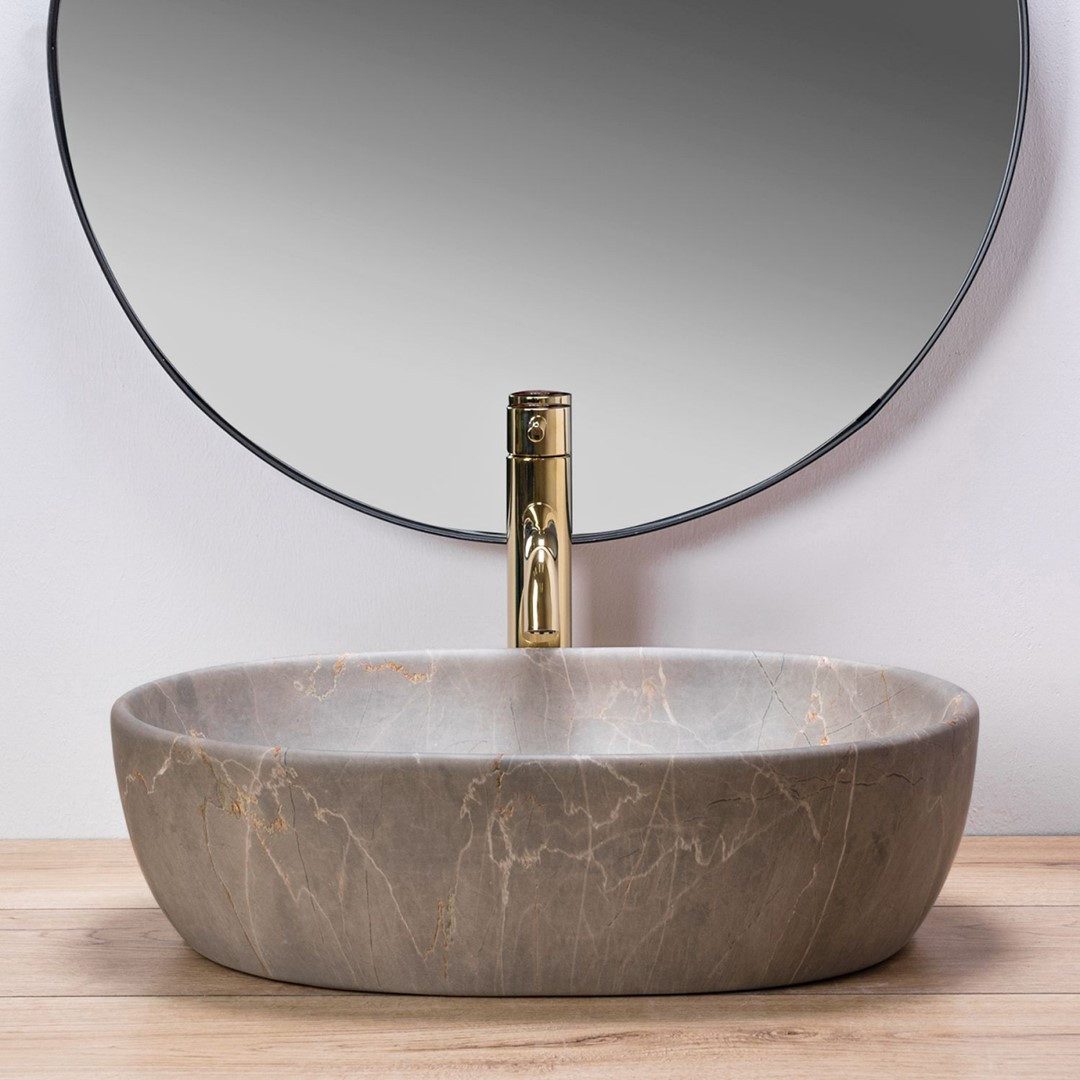 GTM Design Aufsatzwaschbecken AMELIA Modern Waschbecken günstig online kaufen