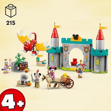 LEGO® Konstruktionsspielsteine Mickys Burgabenteuer (10780), LEGO® Disney, (215 St), Made in Europe