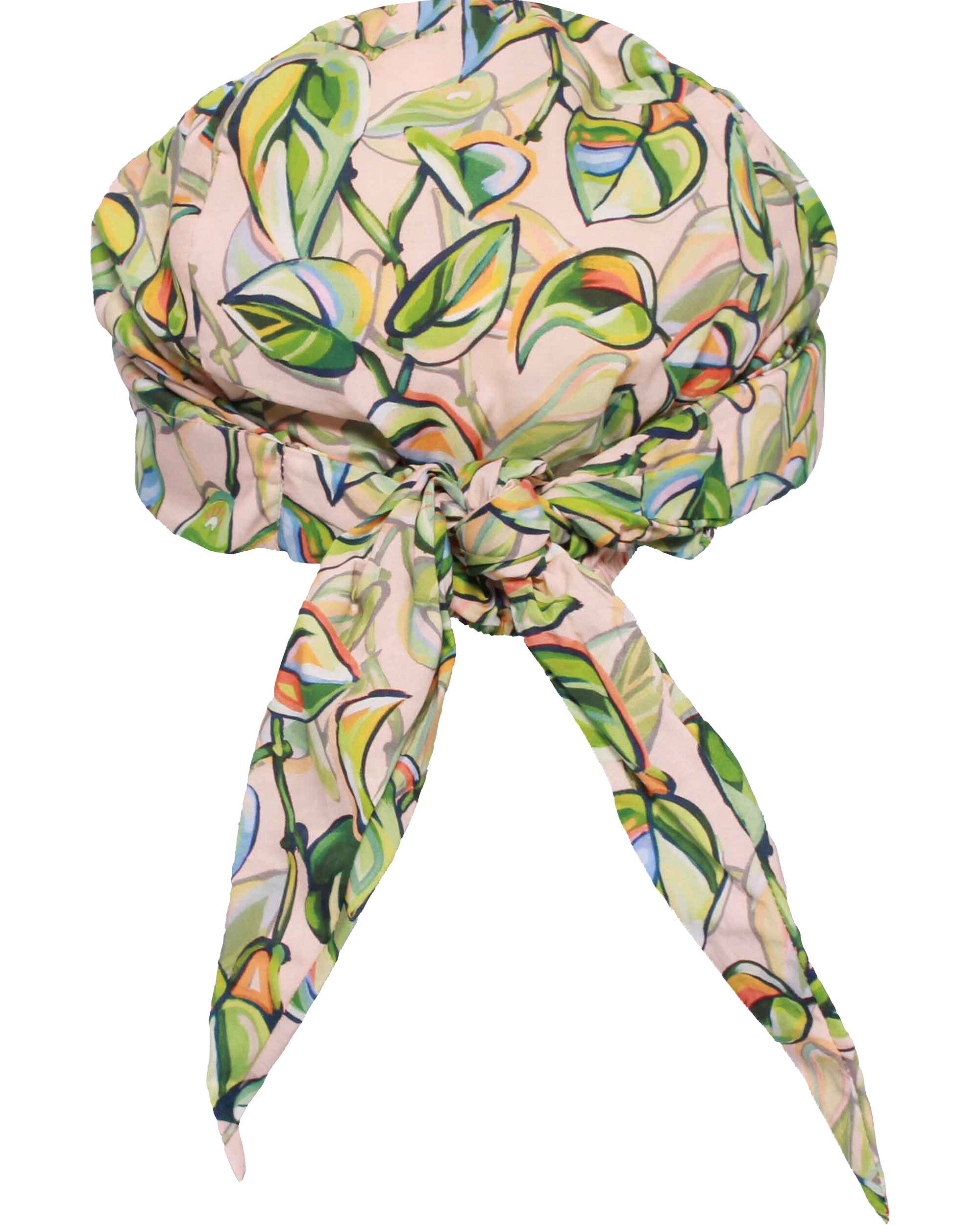 Loevenich Sonnenhut Loevenich Bandana zum Binden mit buntem Blätter-Print (keine)