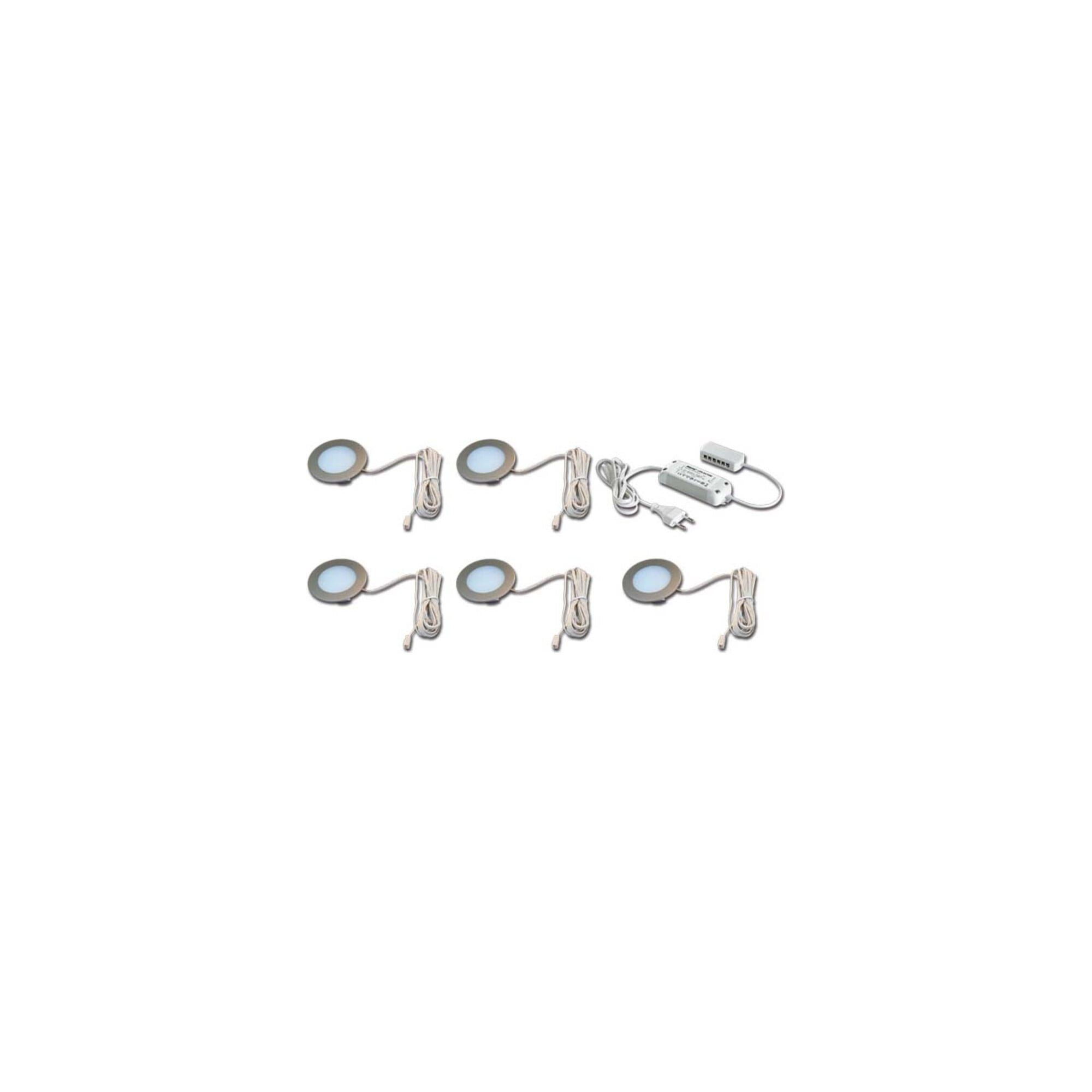 Hera Laterne Hera 5er-Set LED-Einbauleuchte 3W ww Tr.24/30W 61056958002