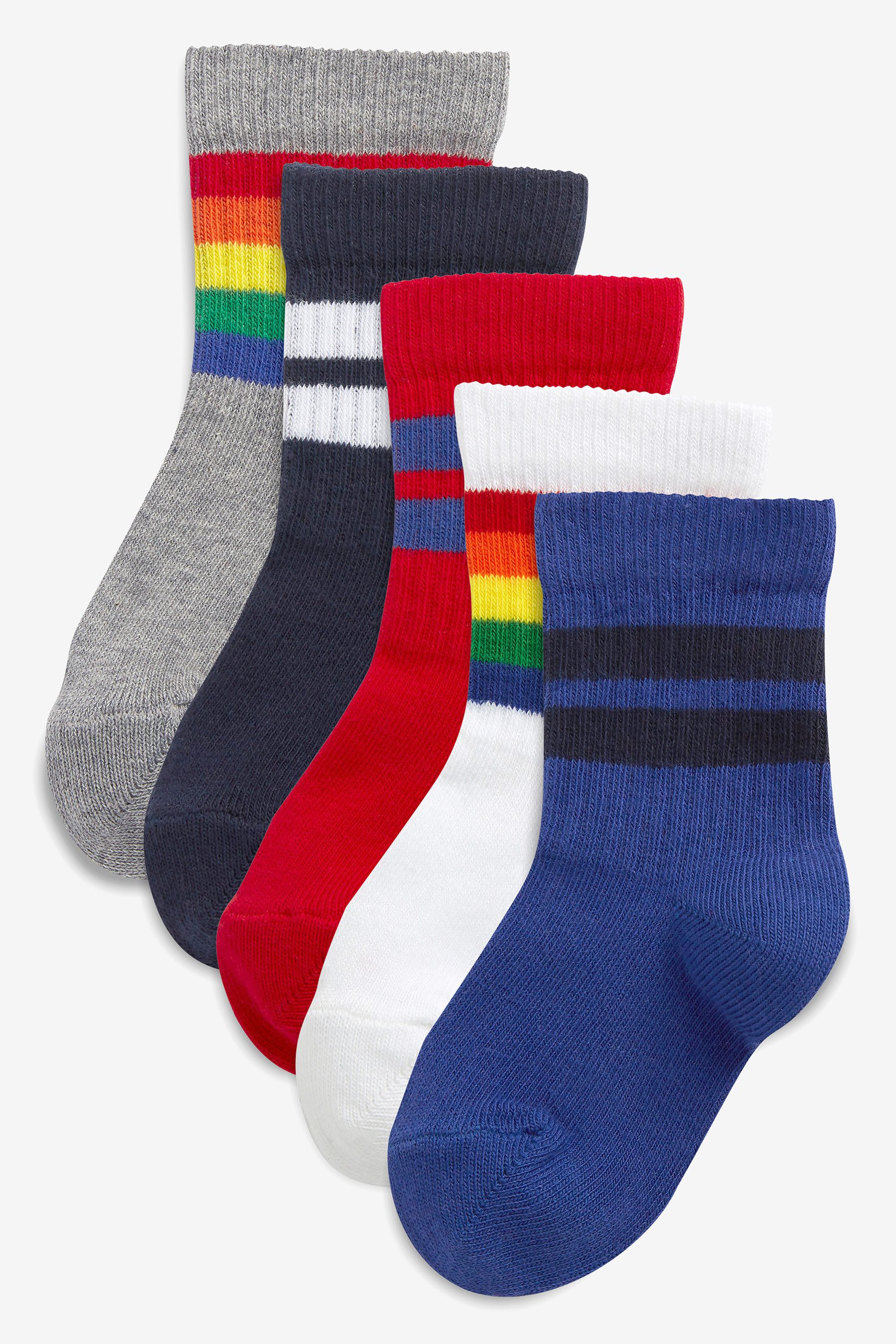 Next Kurzsocken Gerippte Socken mit hohem günstig online kaufen