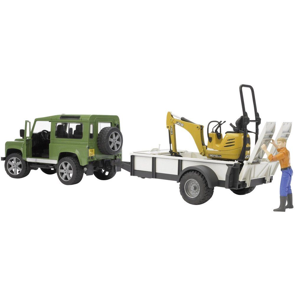Bruder® Spielzeug-Auto bruder PKW Modell Land Rover Defender Fertigmodell P günstig online kaufen