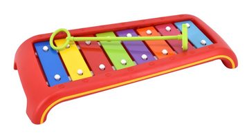 Voggenreiter Glockenspiel Musik-Kiste für die Krabbelgruppe, (8), inklusive Aufbewahrungs-Kiste