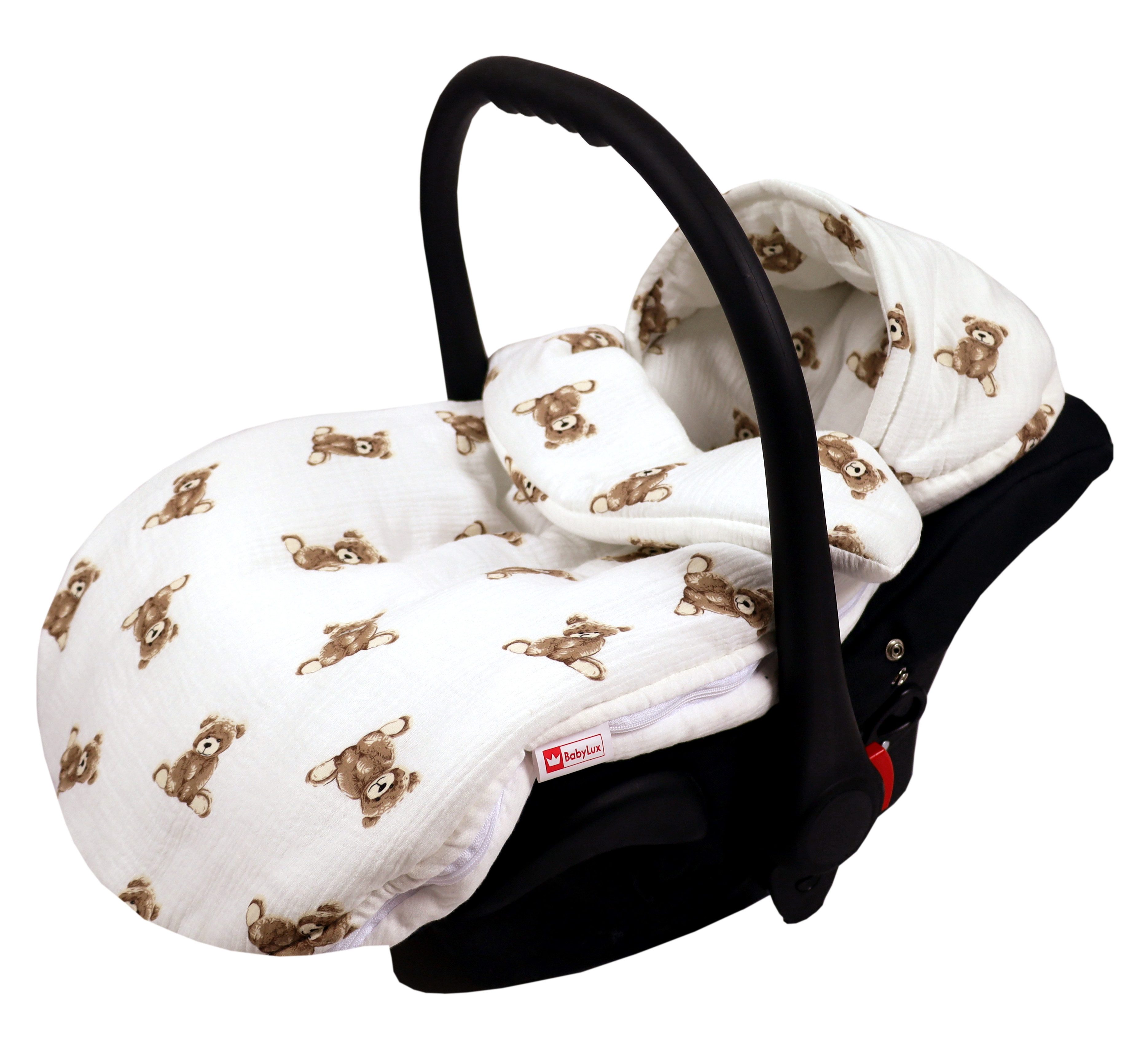 Fußsack Sommerfußsack 90cm für Babyschale, Kinderwagen & Buggy Frühling Herbst