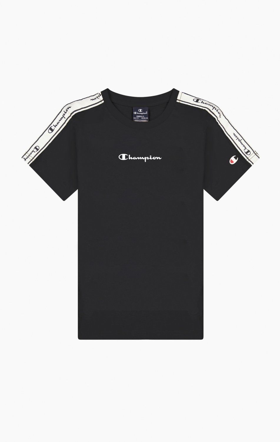 Champion T-Shirt schwarz/weiß Kids T-Shirt Crewneck