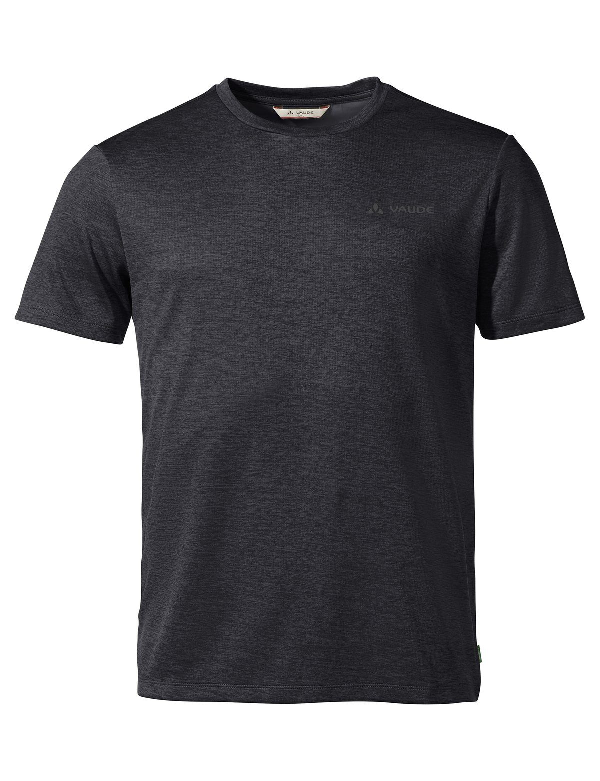 VAUDE Grüner Knopf black (1-tlg) Men's Essential T-Shirt T-Shirt