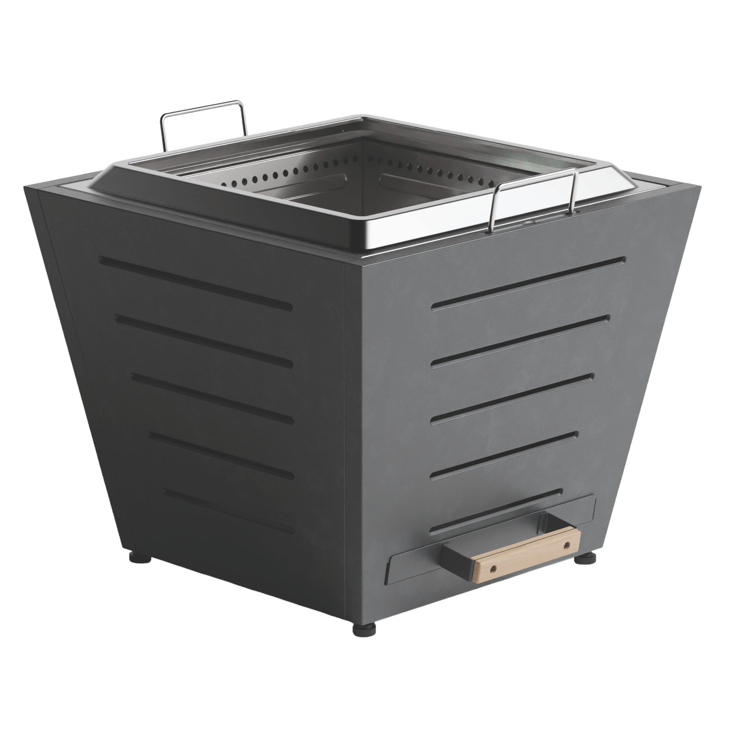Grill-Welten Feuerschale Grill-Welten Rauchfreie Feuerschale aus Edelstahl – Ash
