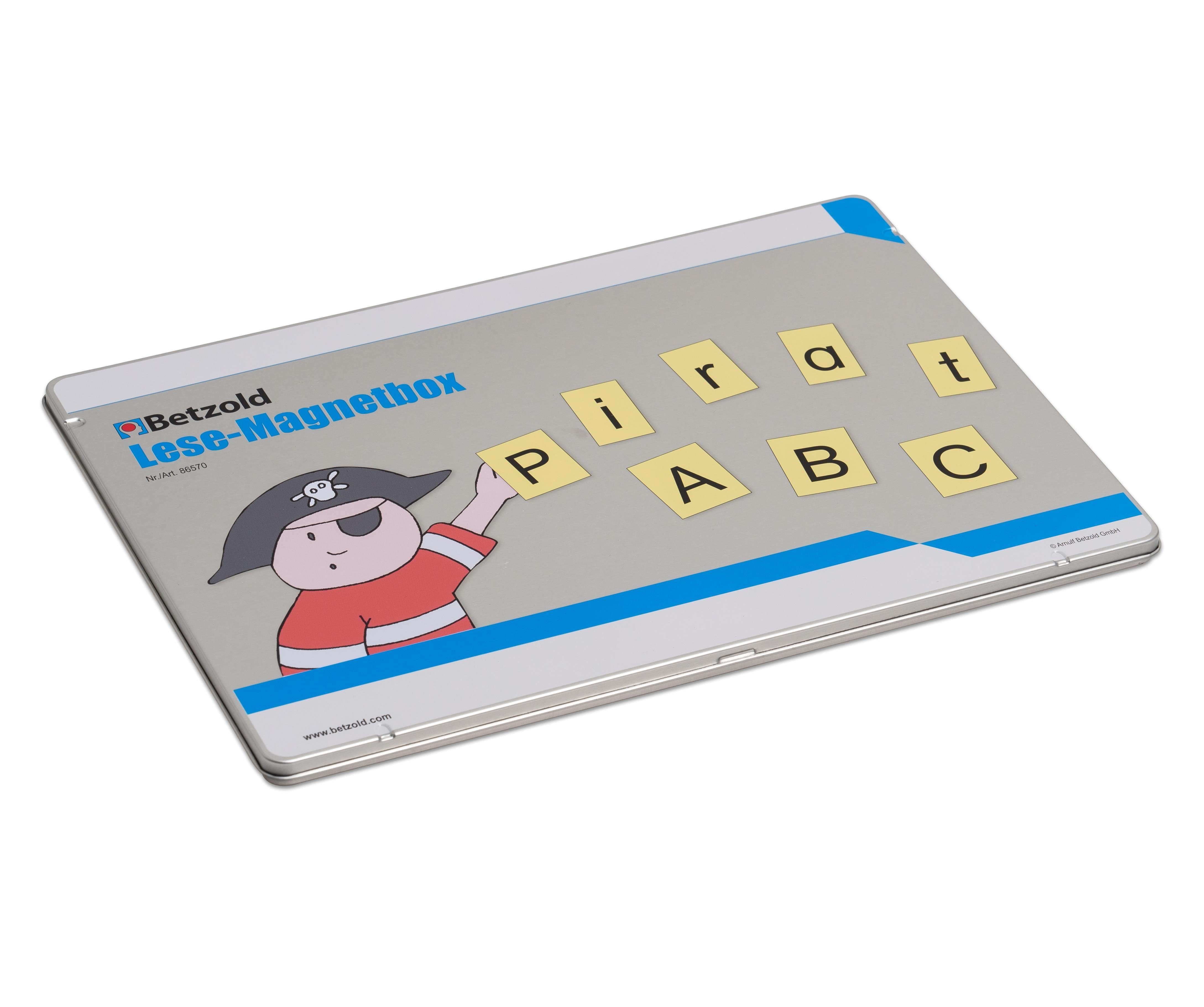 Buchstaben Betzold Kinder Lernspielzeug Lese-Magnetbox (1-St) Lesen Lernen - Lernspielzeug
