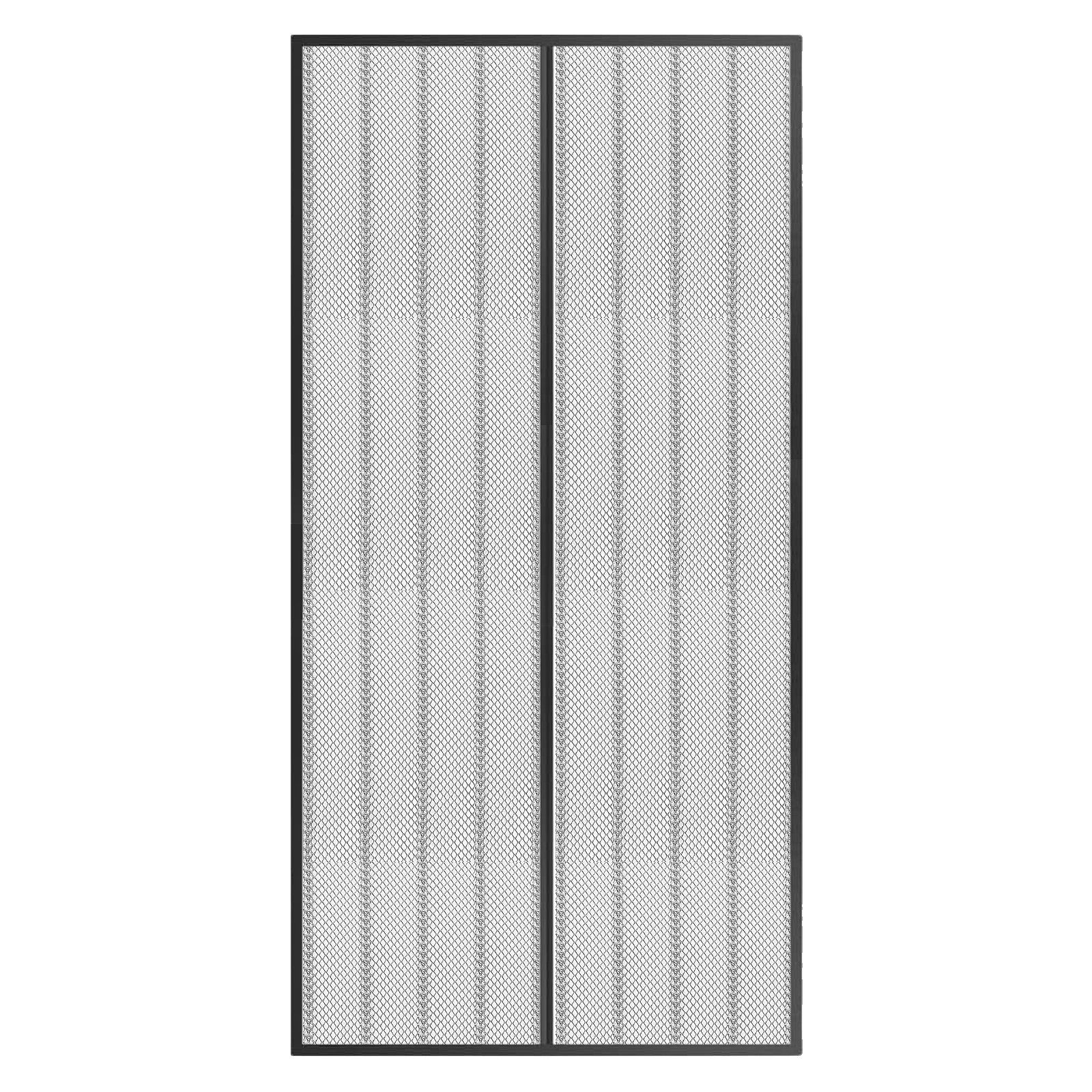 Grafner Insektenschutz-Vorhang Insektenschutzgitter magnetisch Maße: Tür ca. 100 Fliegengitter, 210 x cm
