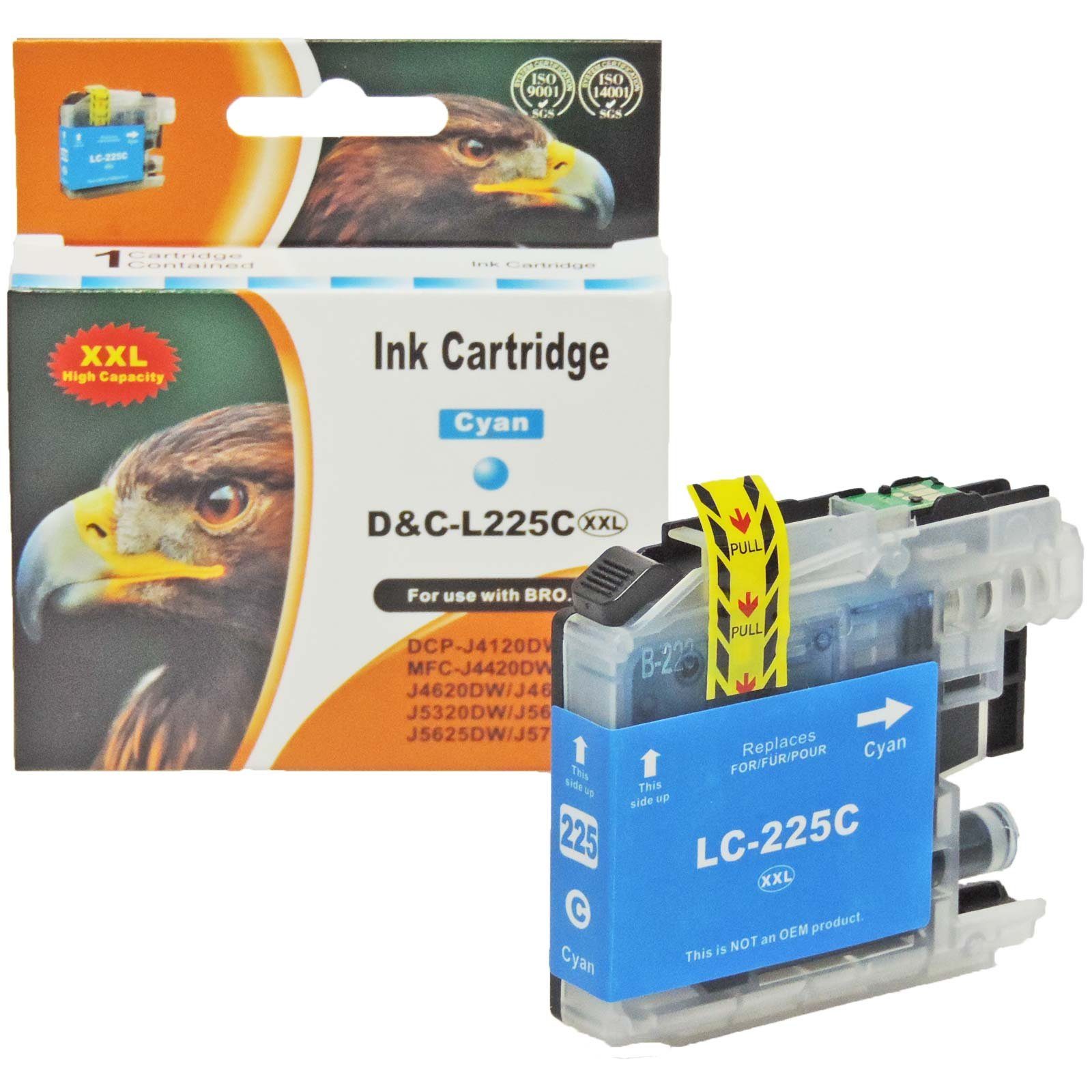 D&C Kompatibel Brother LC-225 XXL, LC-229 XXL Multipack 10-Farben (4x Tintenpatrone