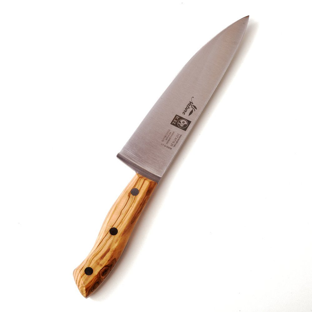 Messerblock (1-tlg) teilig mit mit Messer-Set Olivenholzgriff dasOlivenholzbrett Messer 6