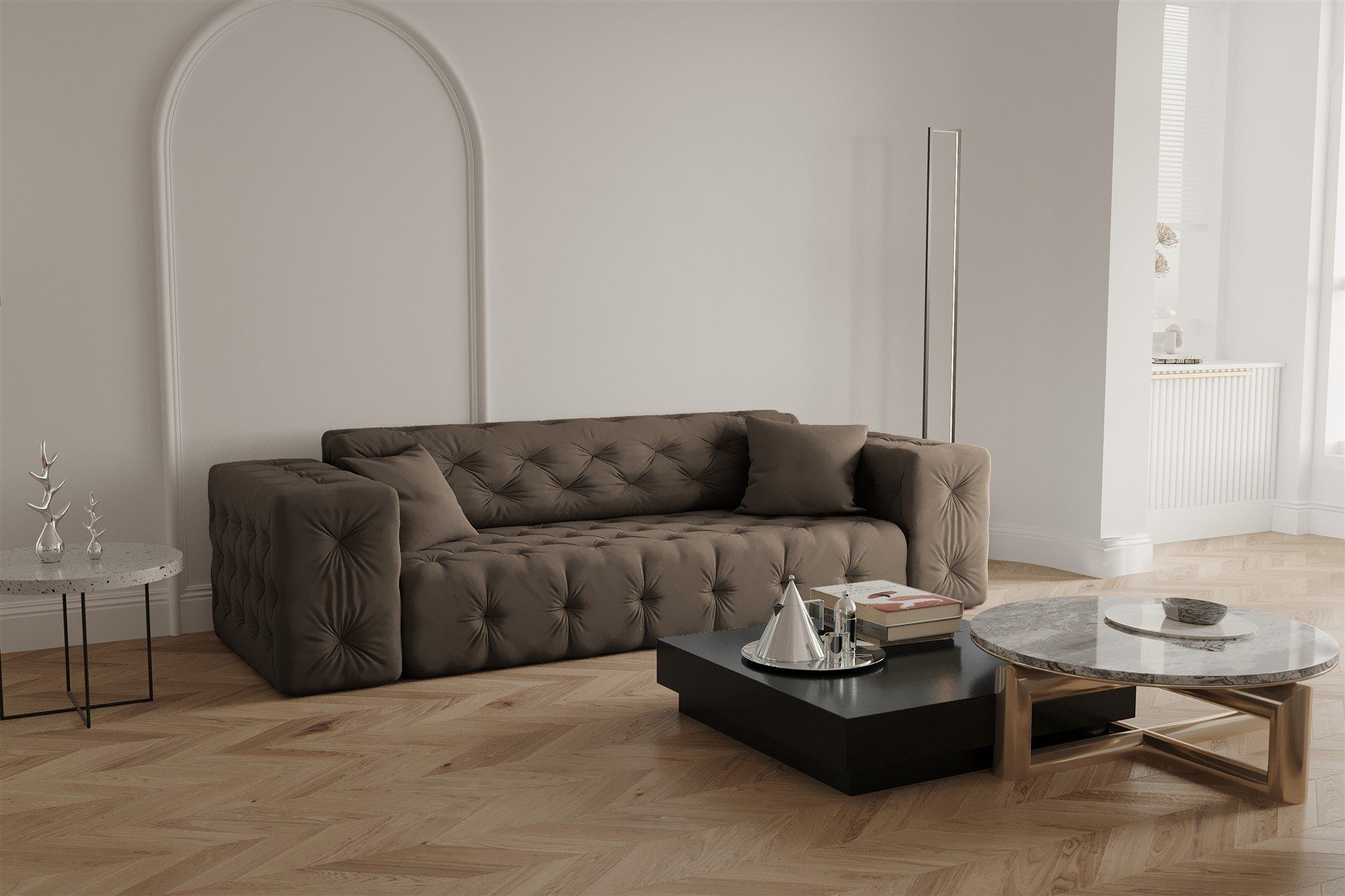 Fun Möbel Sofa Sofa Designersofa CHANTAL günstig online kaufen