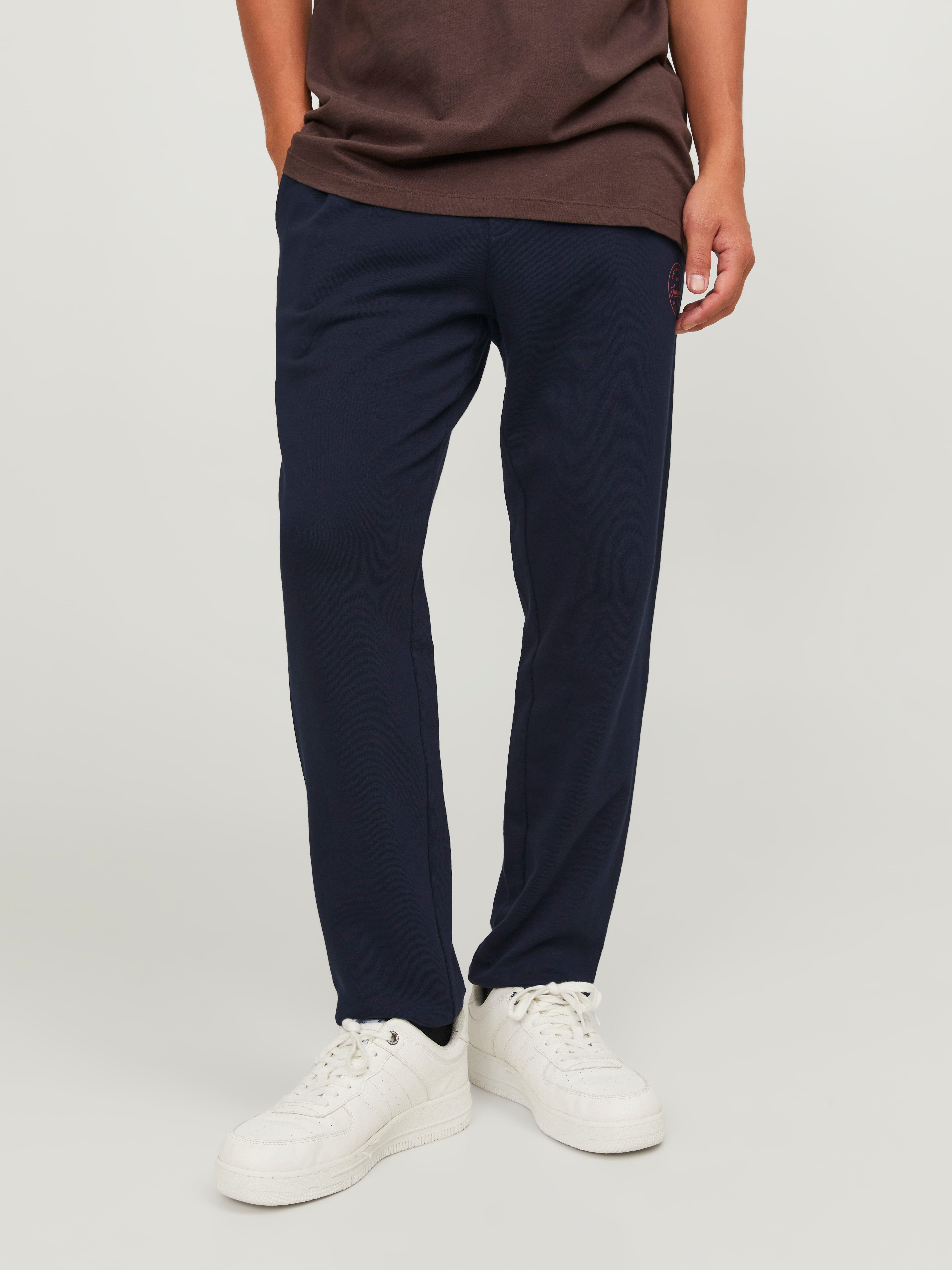 Jack & Jones Sweathose JPSTGORDON Jogpants mit Kordelzug und bequemem Schnitt unifarben, modisch, bequem, Baumwolle