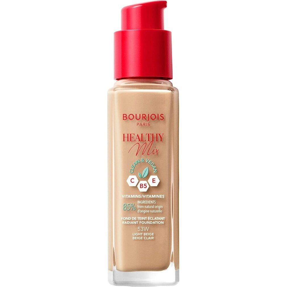 Bourjois Foundation Healthy Mix Radiant Foundation 53-Light Beige 30ml