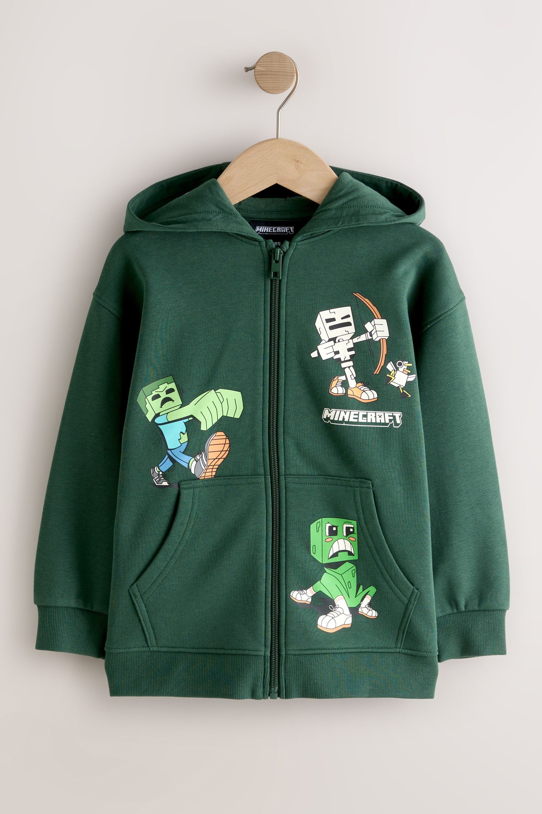 Next Kapuzenpullover Kapuzenjacke mit Reißverschluss, Minecraft (1-tlg)