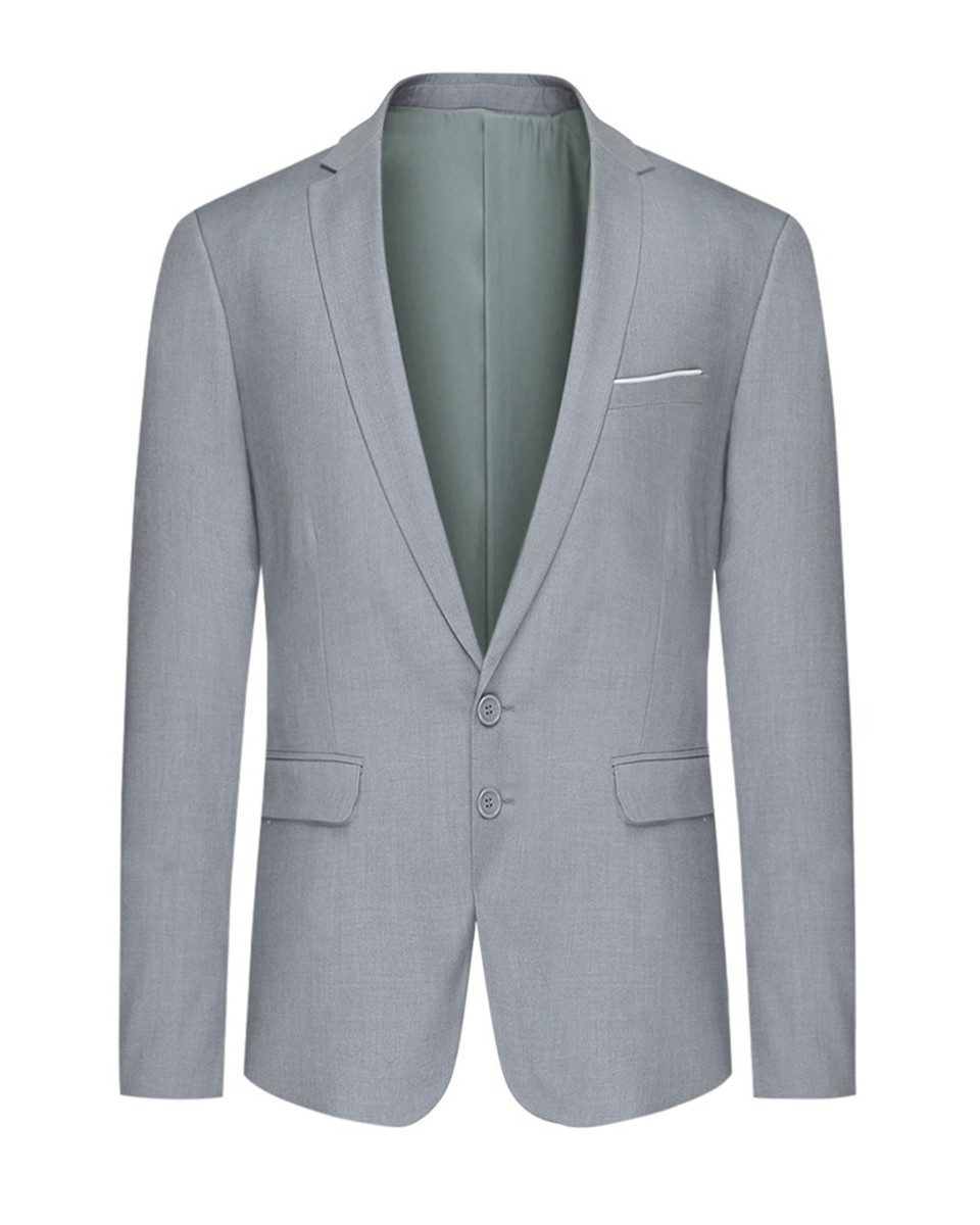 Allthemen Anzugsakko Herren 1 Knopf Blazer mit klassischem Reverskragen günstig online kaufen