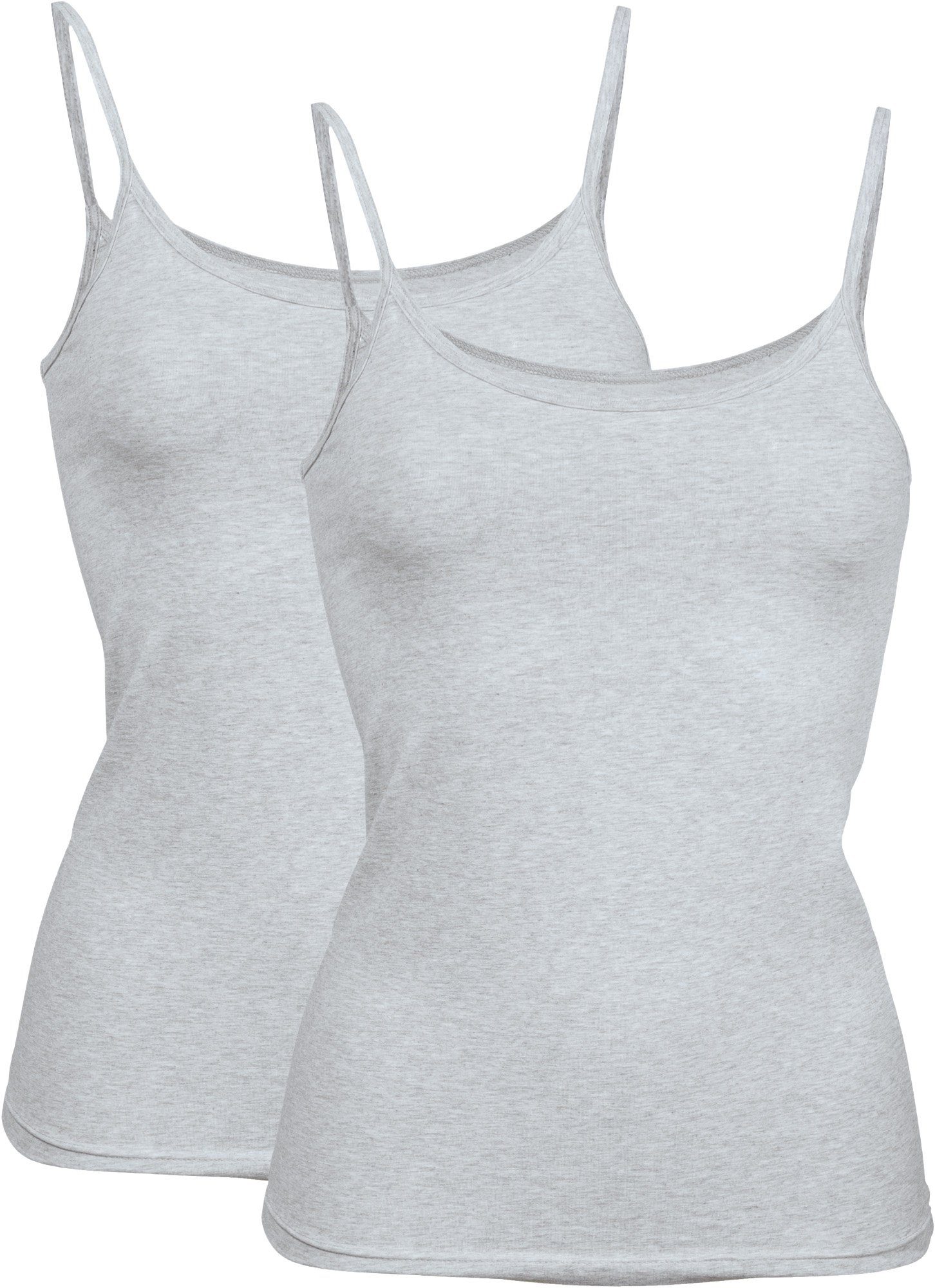Erwin Müller Unterhemd Damen-Unterhemd 2er-Pack Single-Jersey Uni