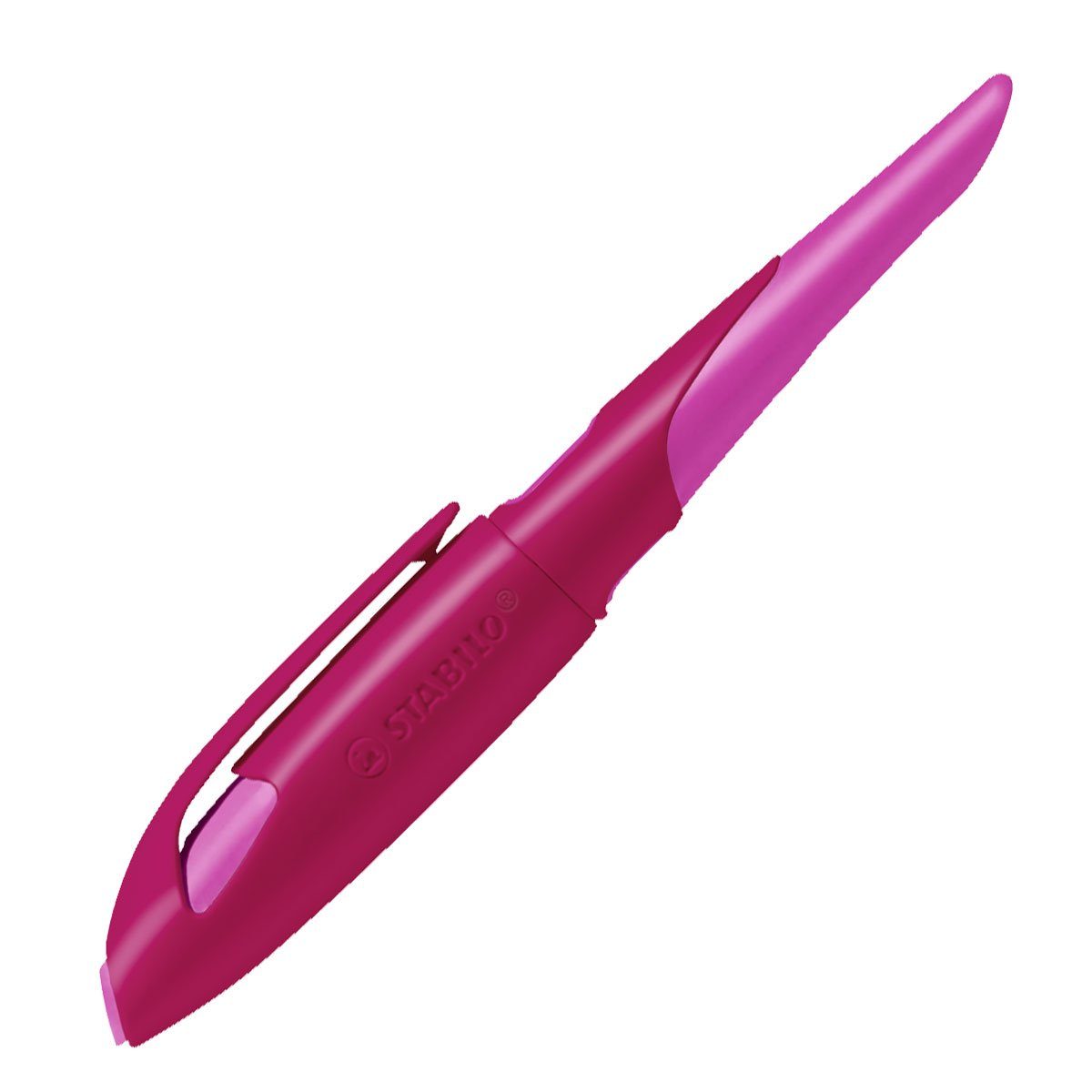 STABILO Anspitzer EASYbirdy ergonomischer Schulfüller - Feder A - Rechtshänder - beere
