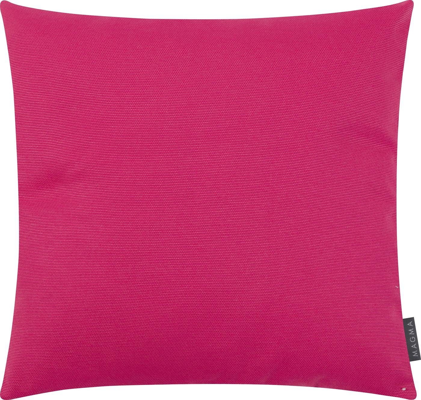 Kissenhülle Caddy Canvas poppig 40x40cm modern trendig, Magma Heimtex (1 Stück), Canvas Stoff Pink